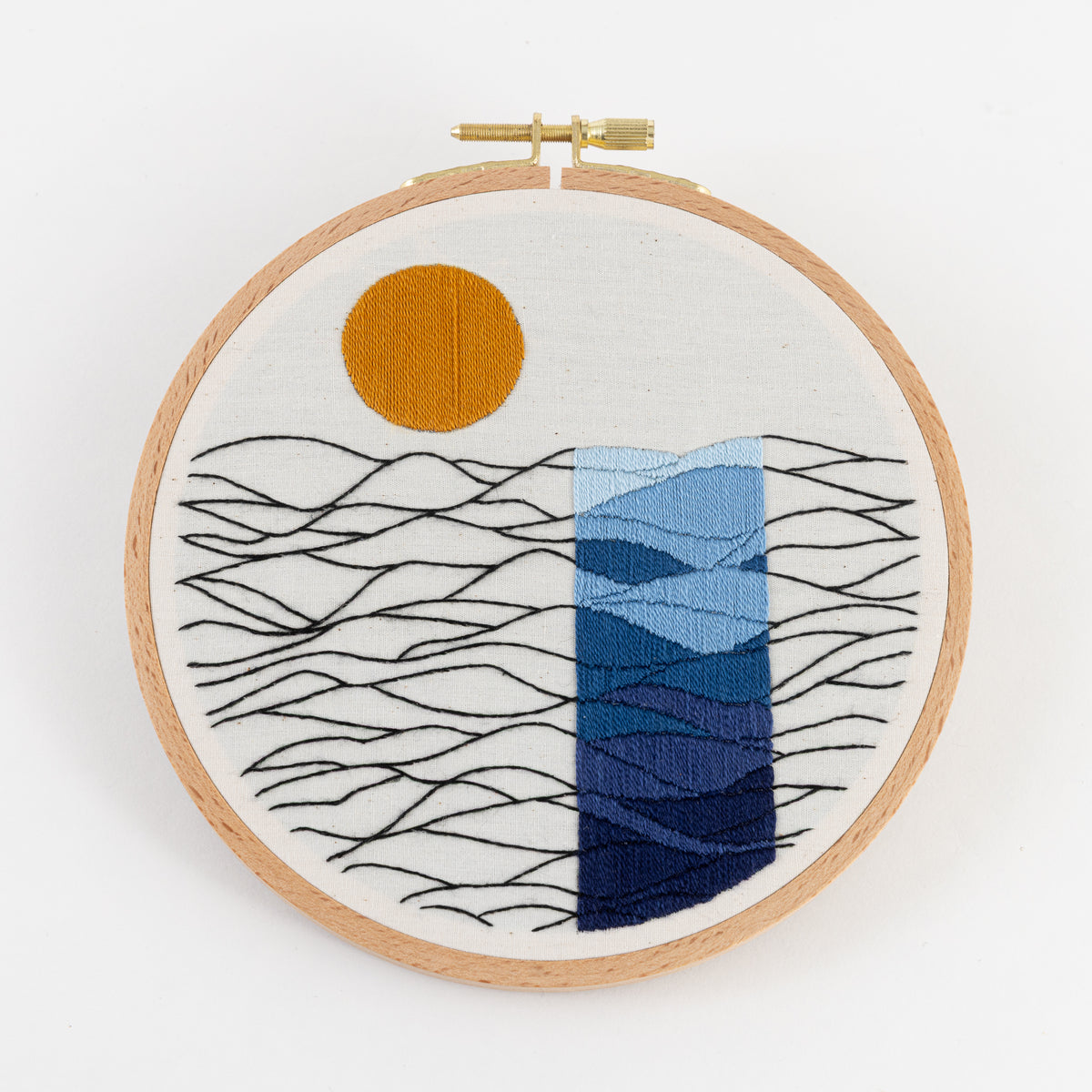 Embroidered Hoop 6"