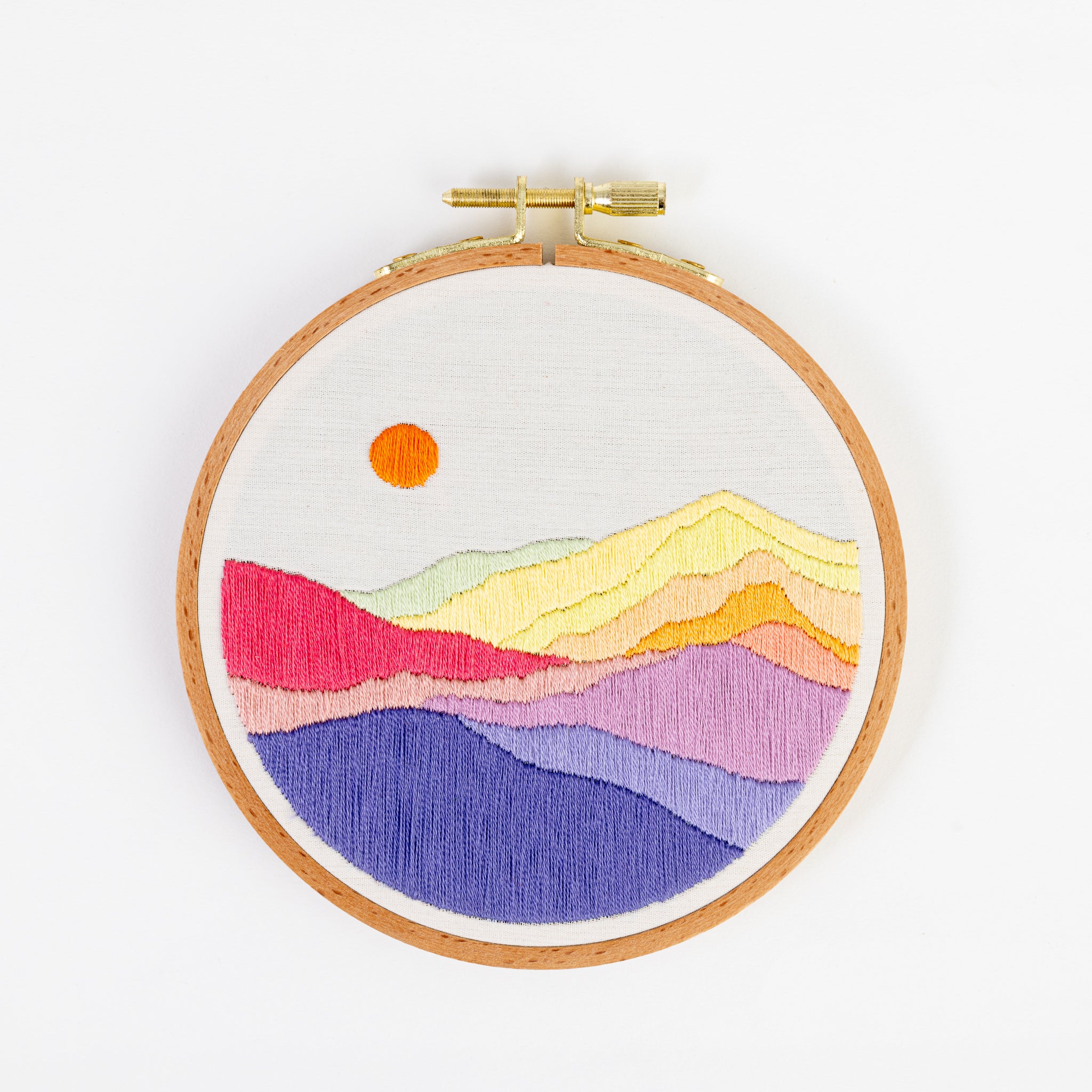 Embroidered Hoop 5"