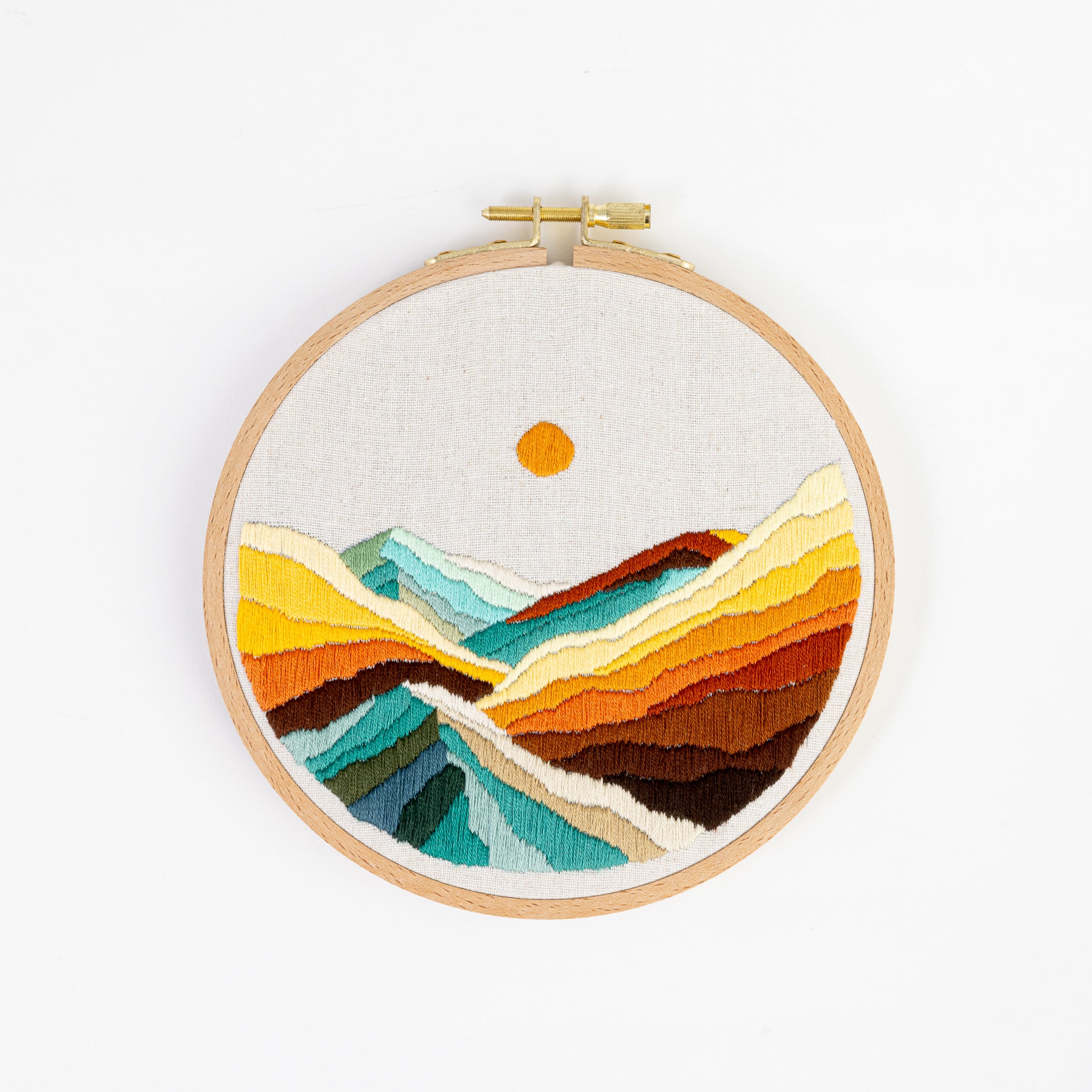 Embroidered Hoop 6"