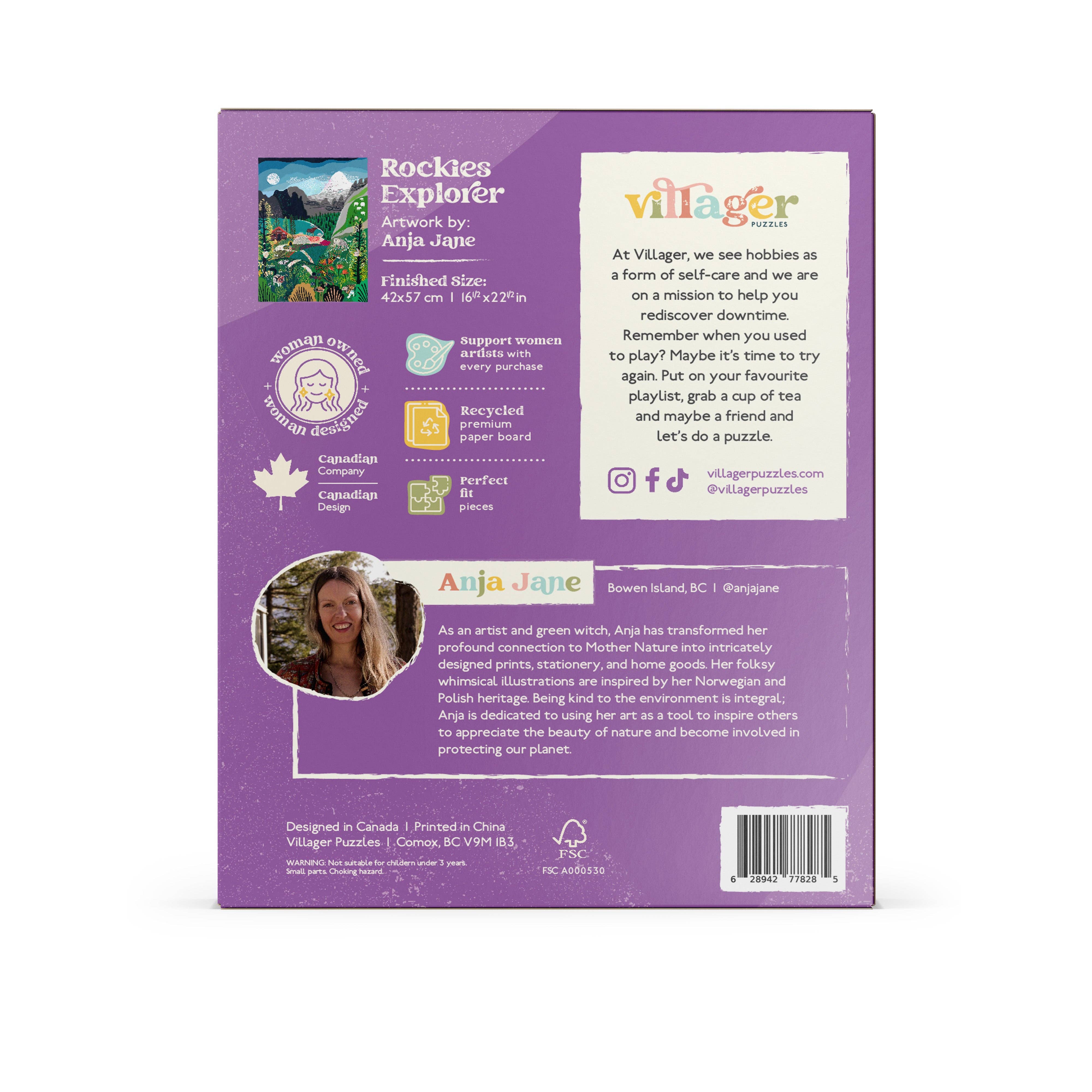 500-Piece Puzzle - Rockies Explorer