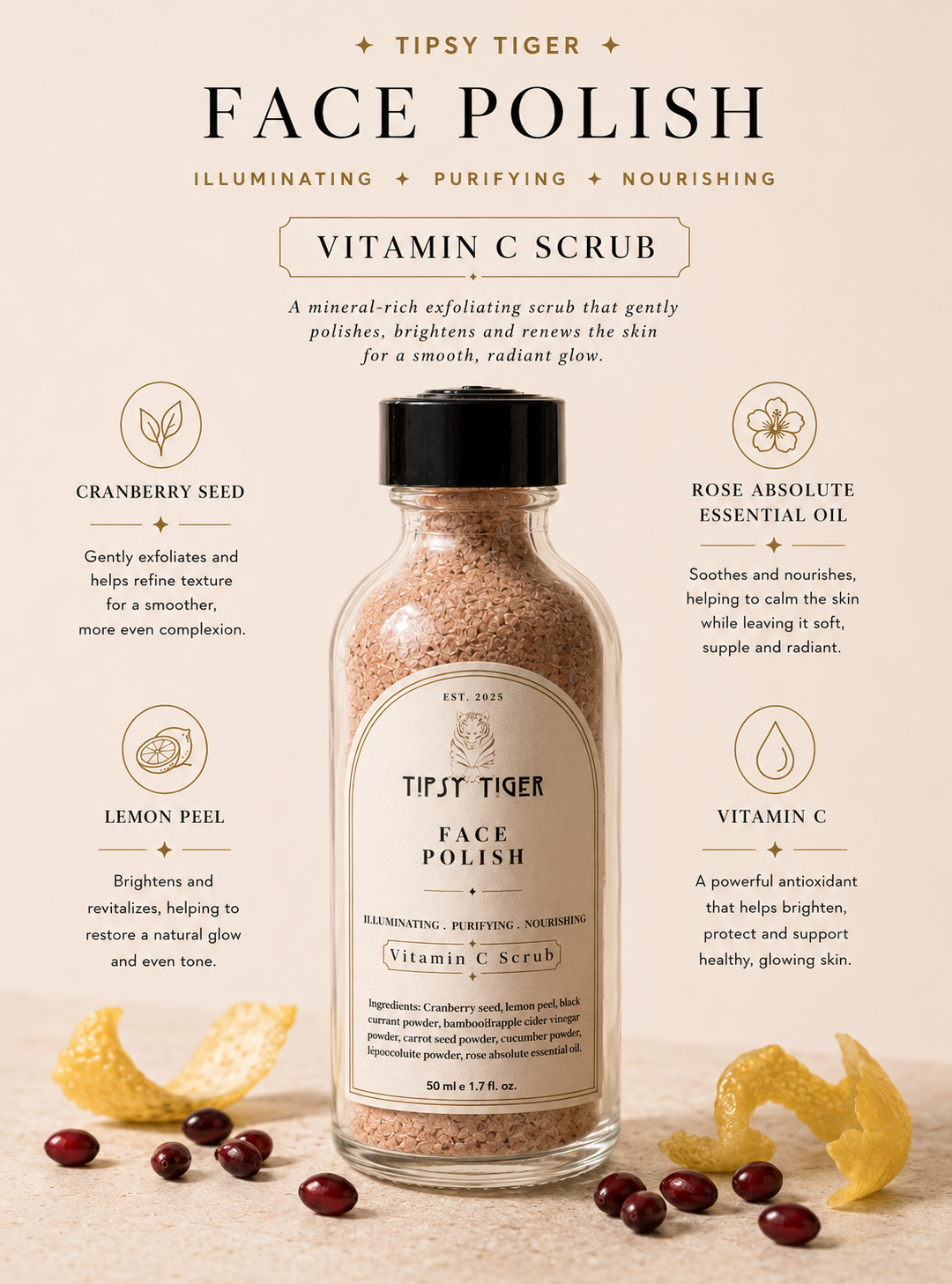 Face Polish Vitamin C Scrub