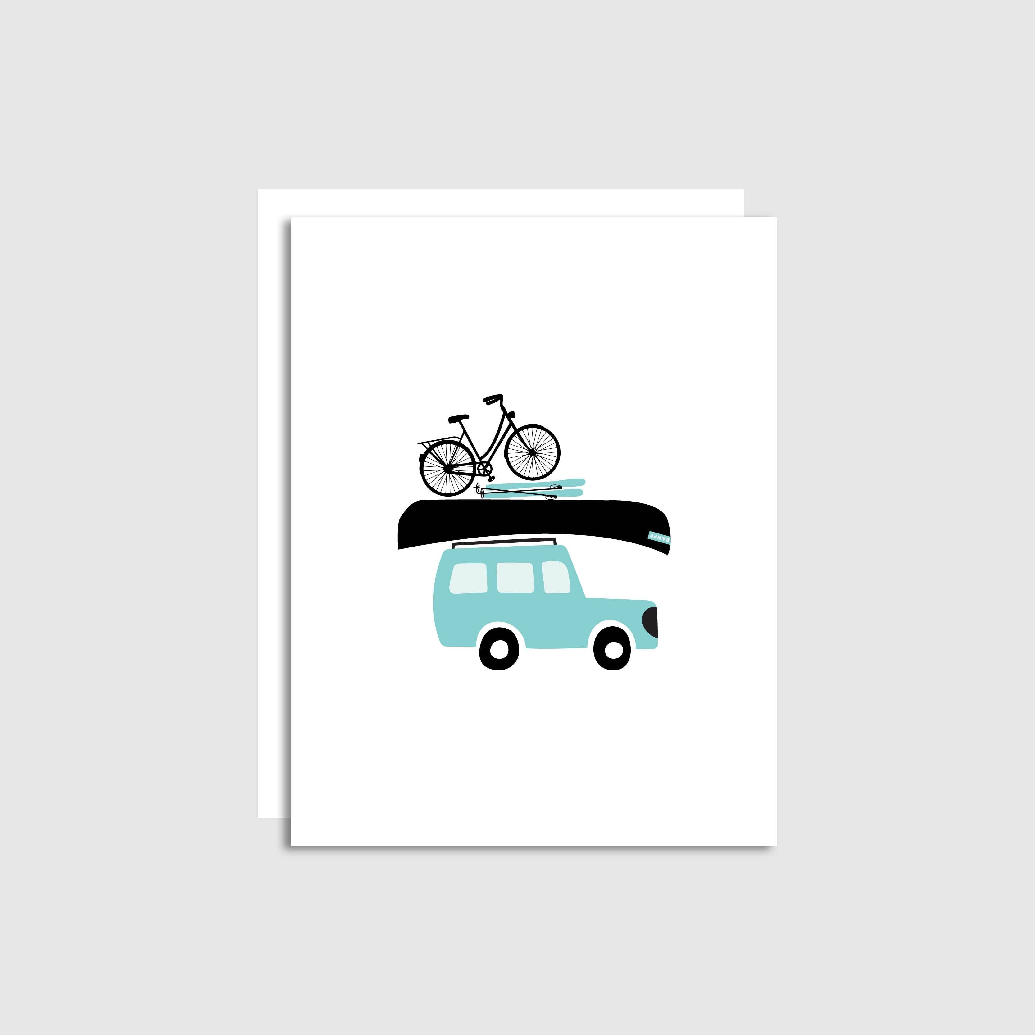 Greeting Card - Road Trip