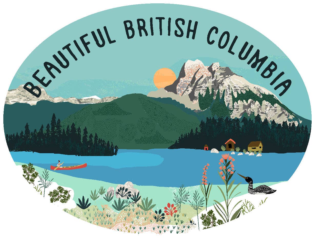 Bumper Sticker - Beautiful BC