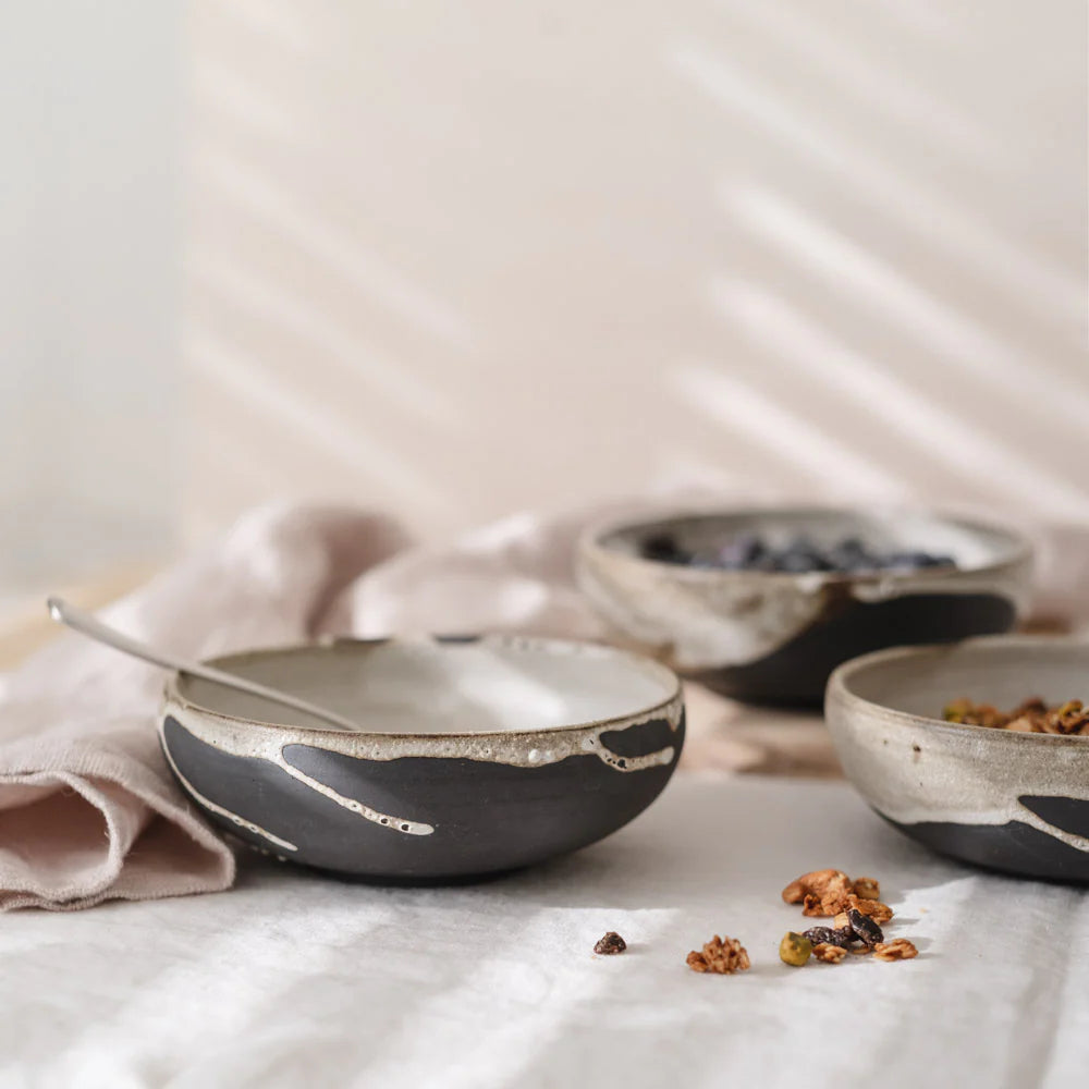 Black Clay Bowl