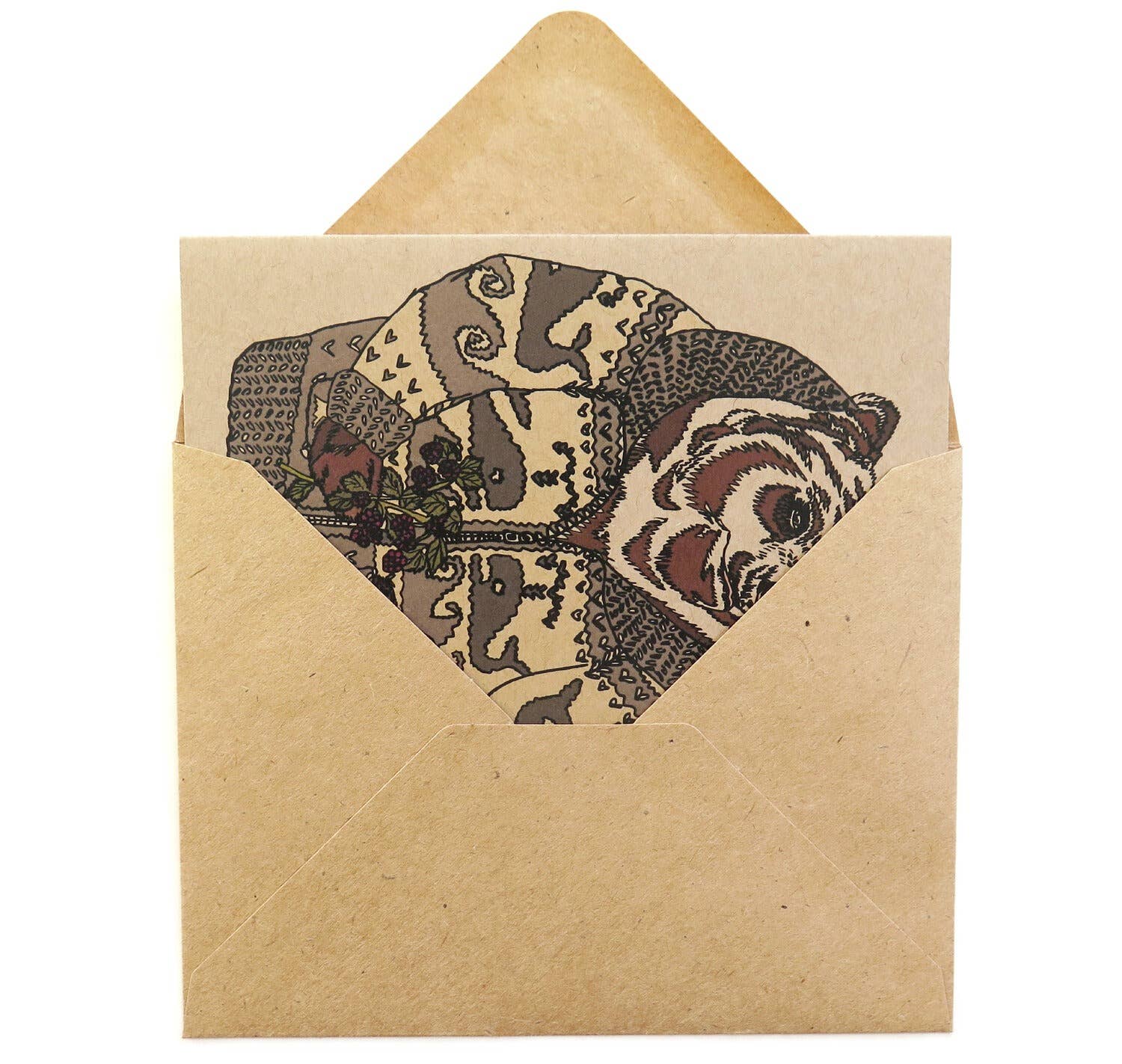 Greeting Card - Cozy Bear