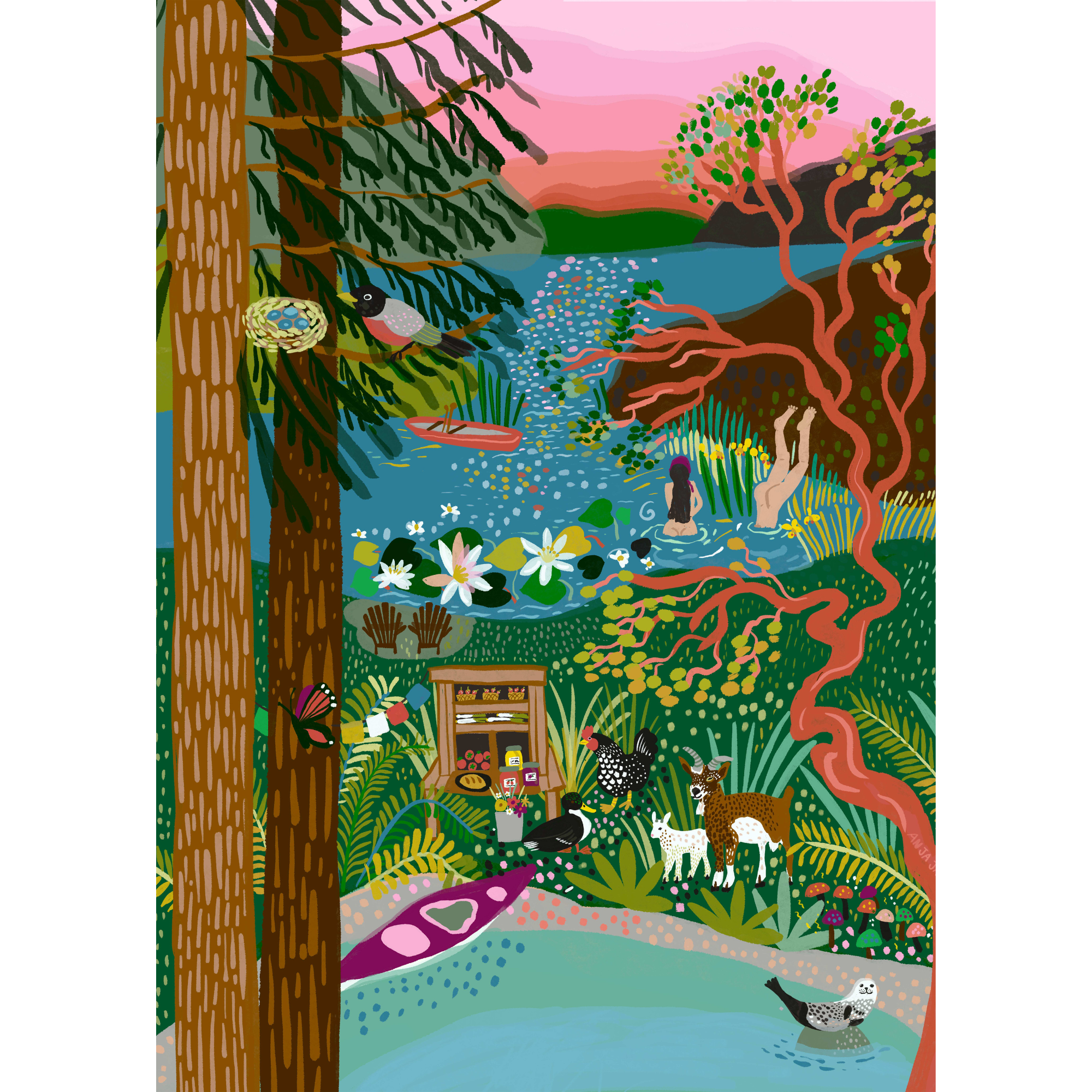 Jigsaw Puzzle - Salt Spring Island - 1000 pcs