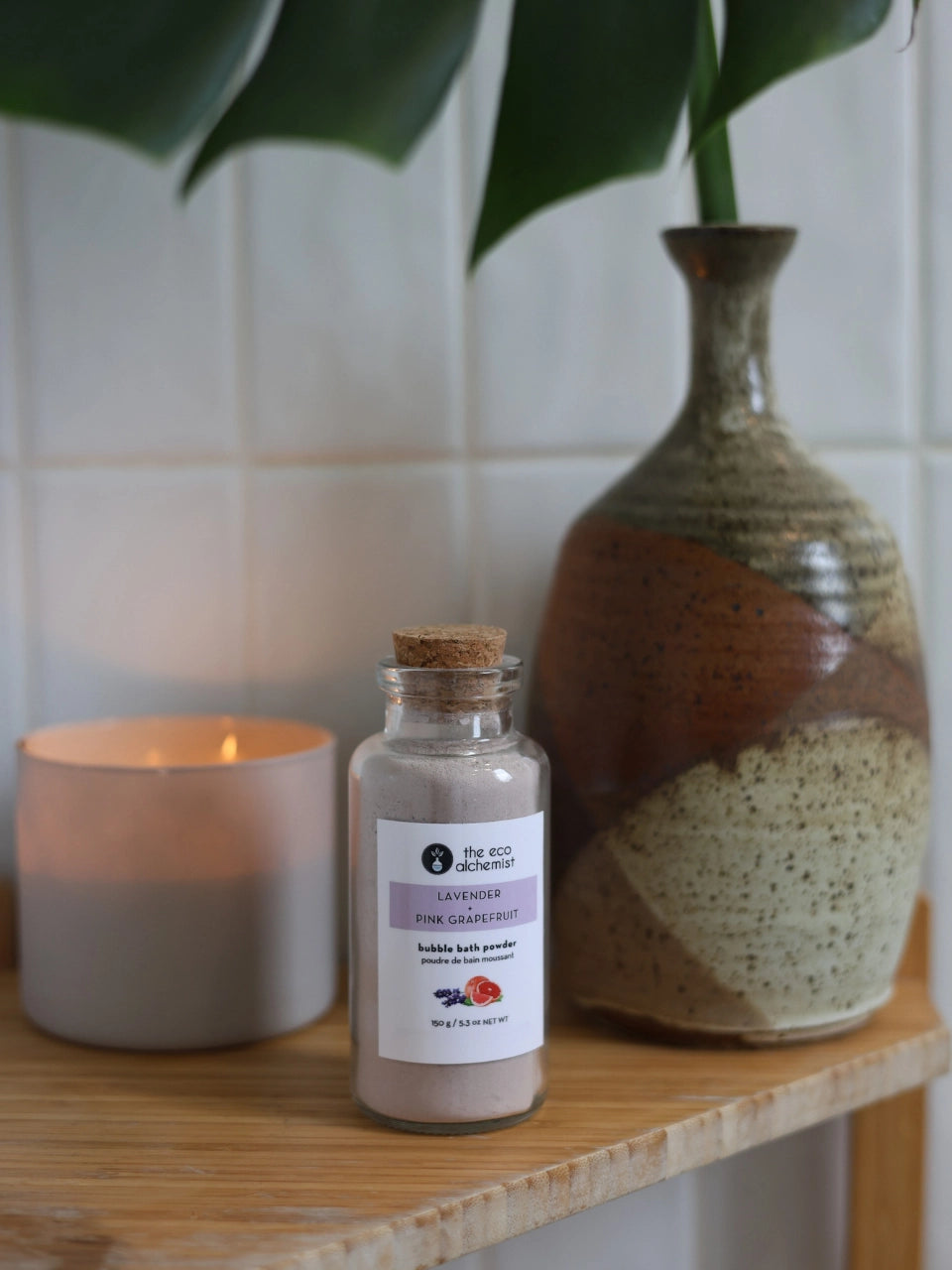 Bubble Bath Powder - Lavender + Pink Grapefruit