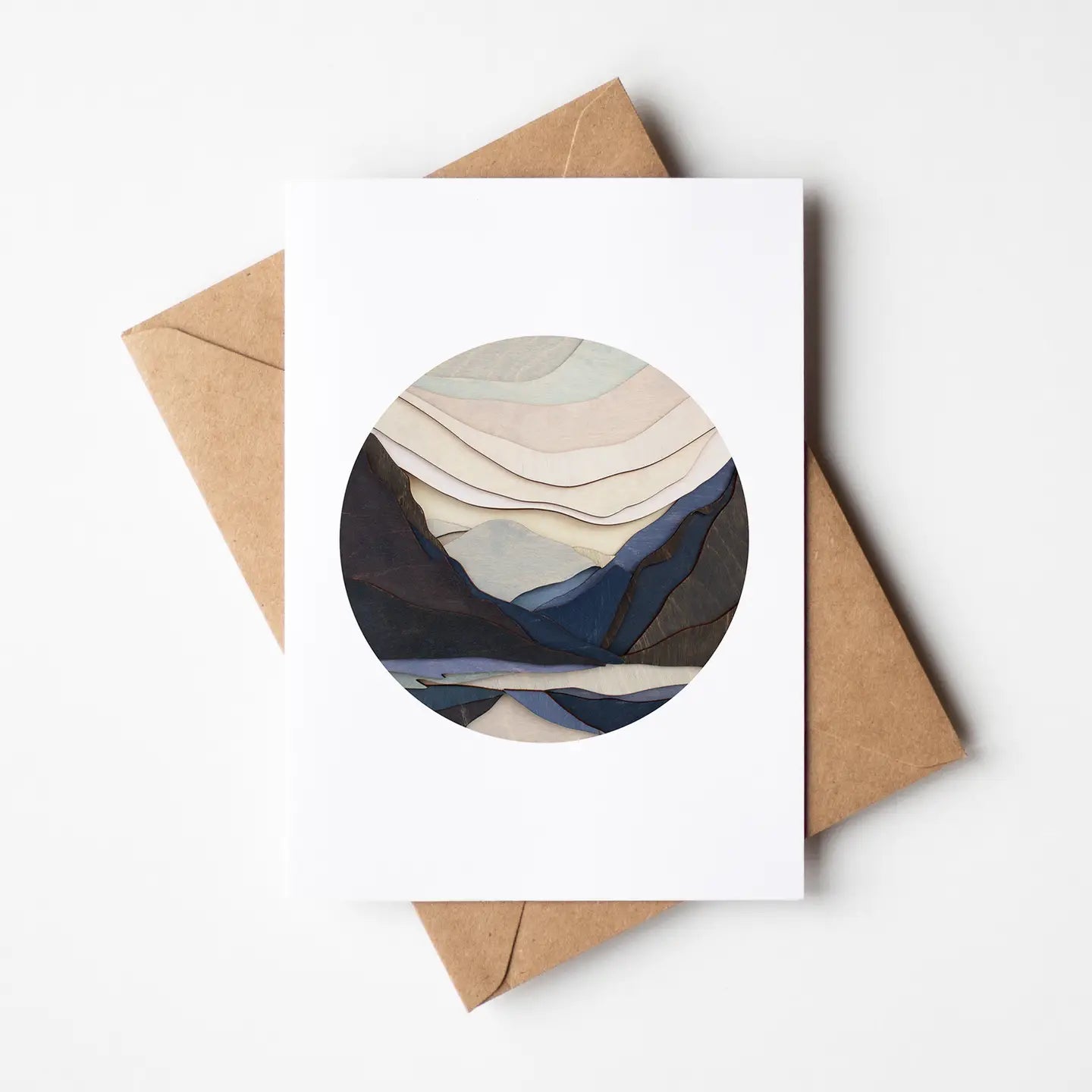 Greeting Card - Deep Mountains