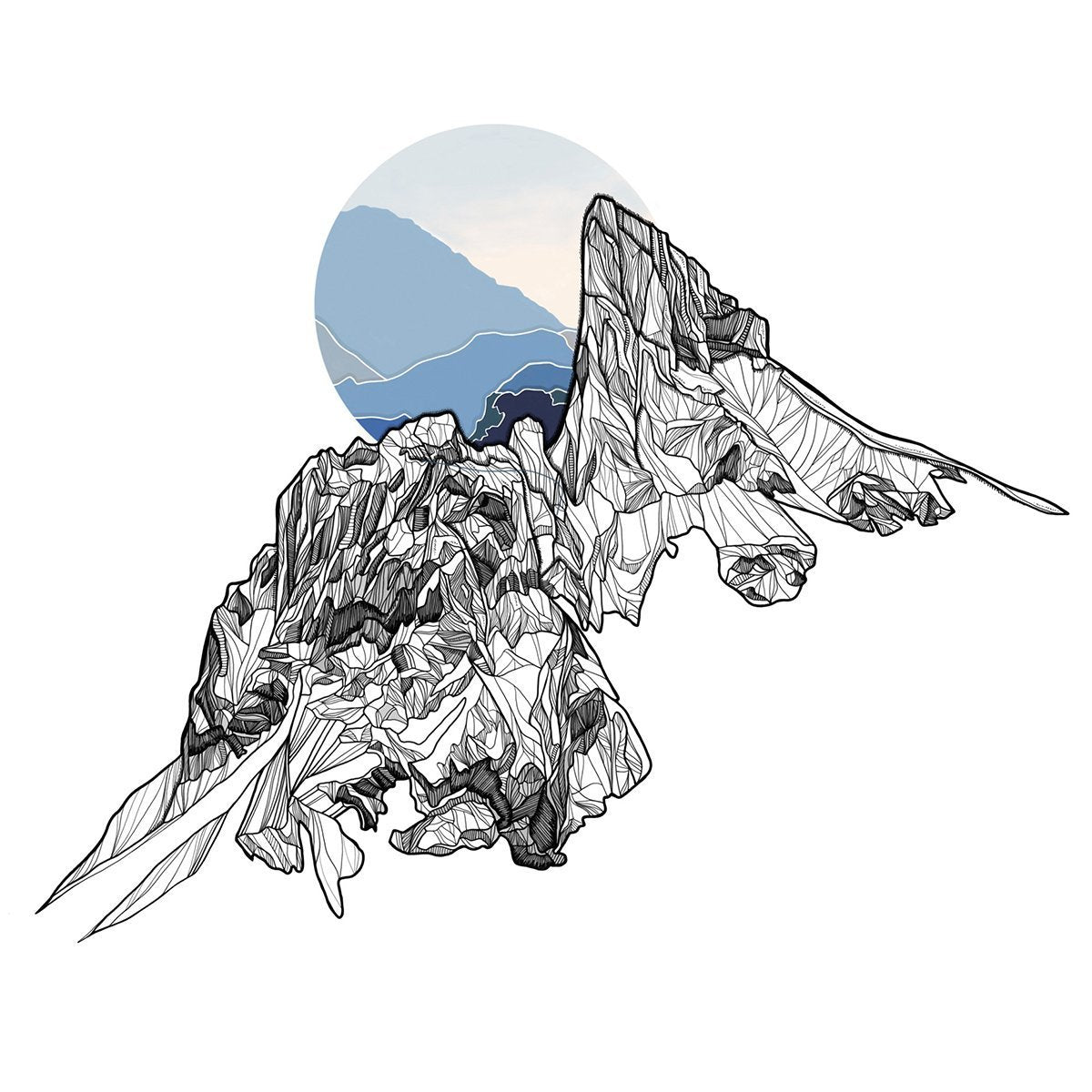 Art Print - Black Tusk: Sea to Sky