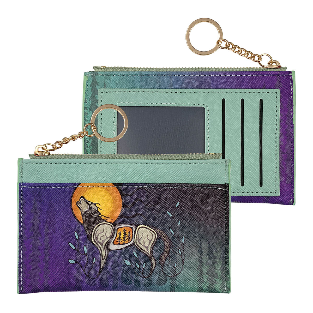 Zippered Card Wallet