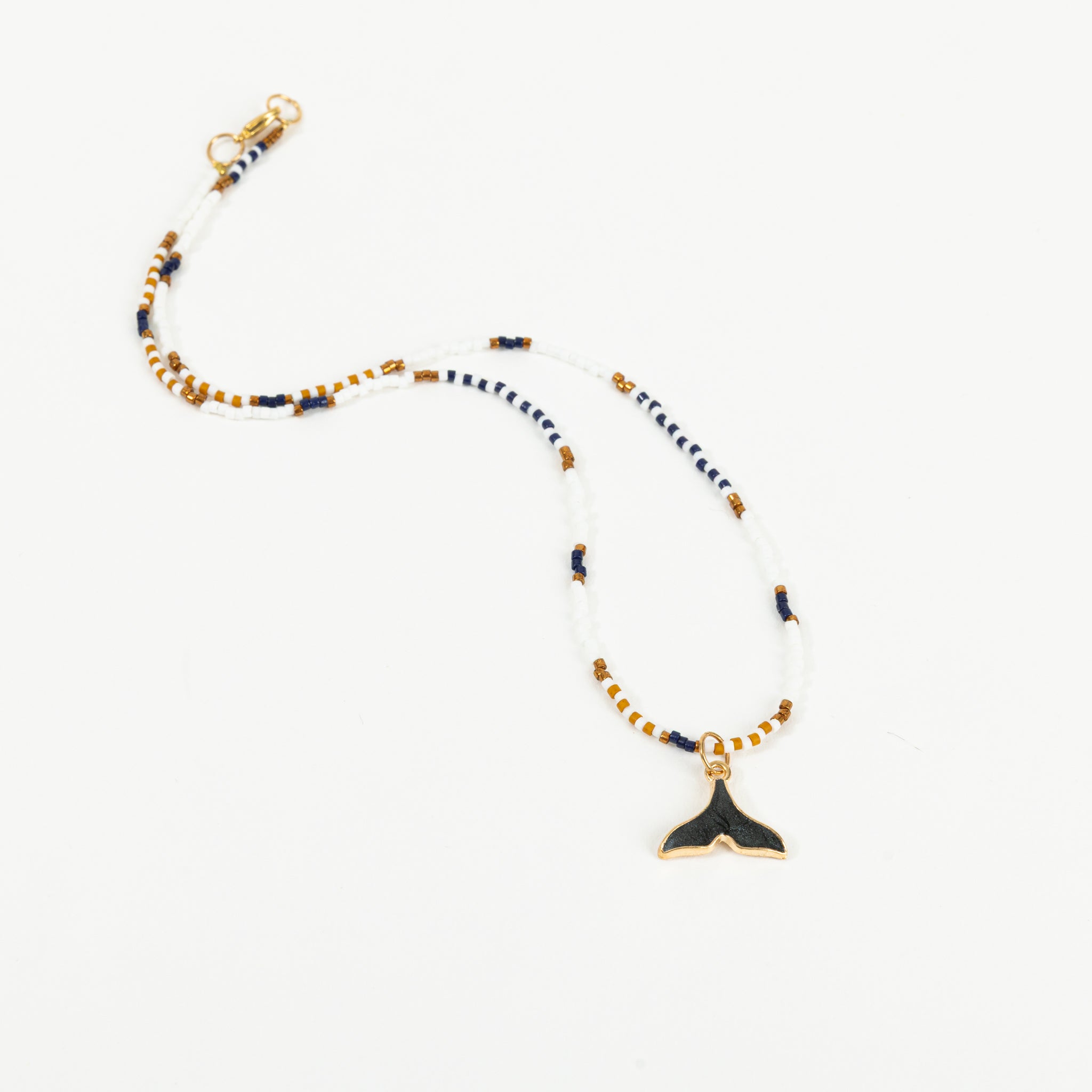 Beaded Necklace with pendant