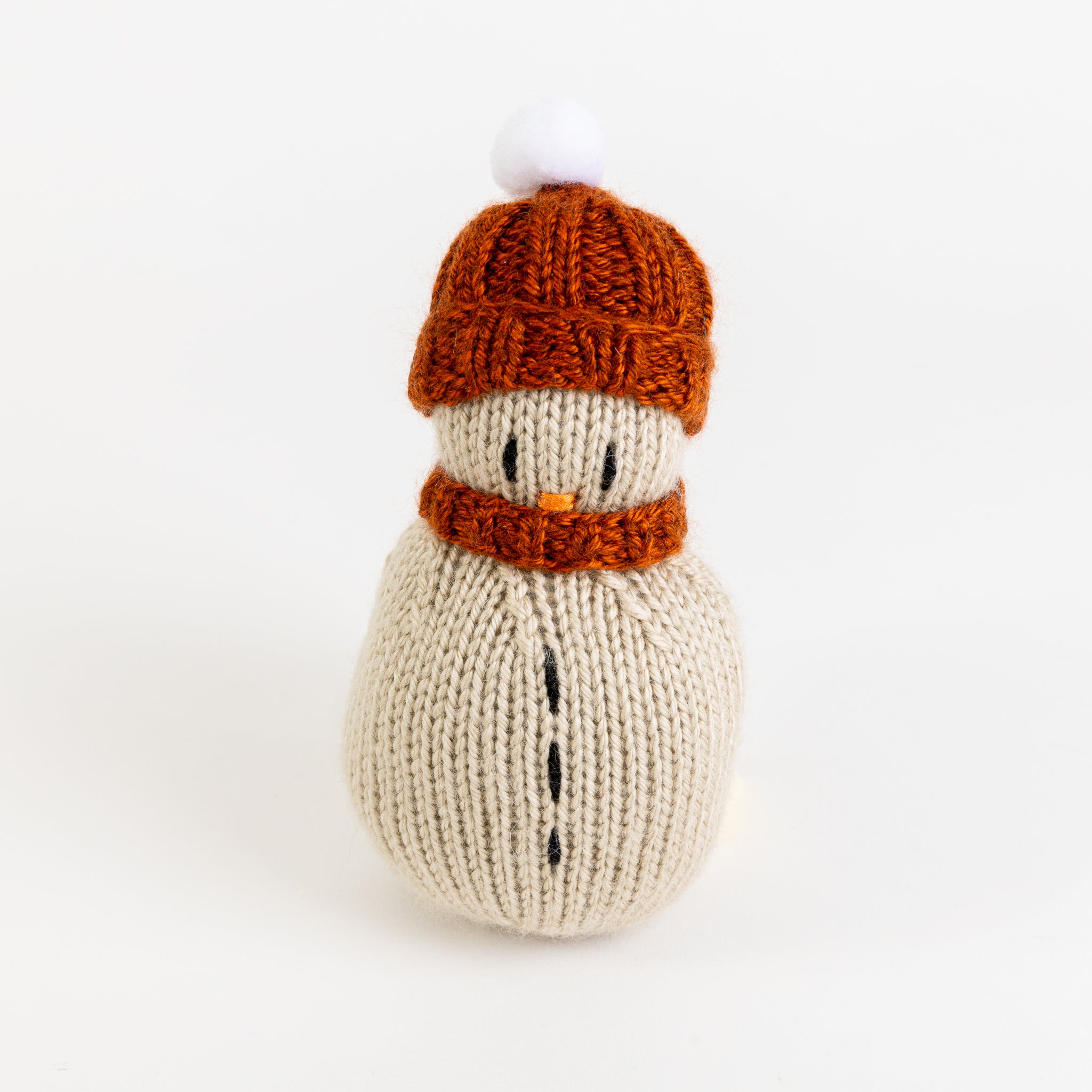 Hand Knitted Snowman