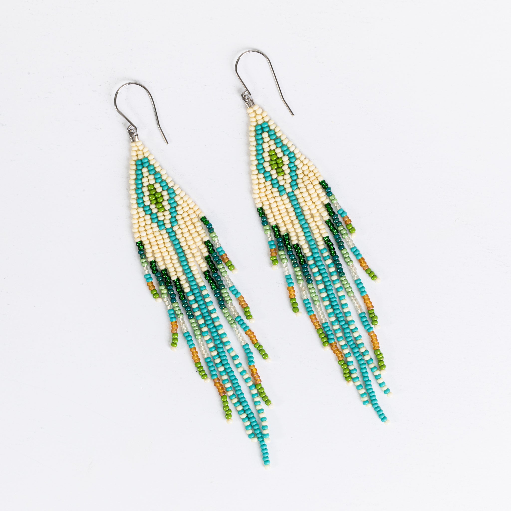Earrings - Long Statement Fringe