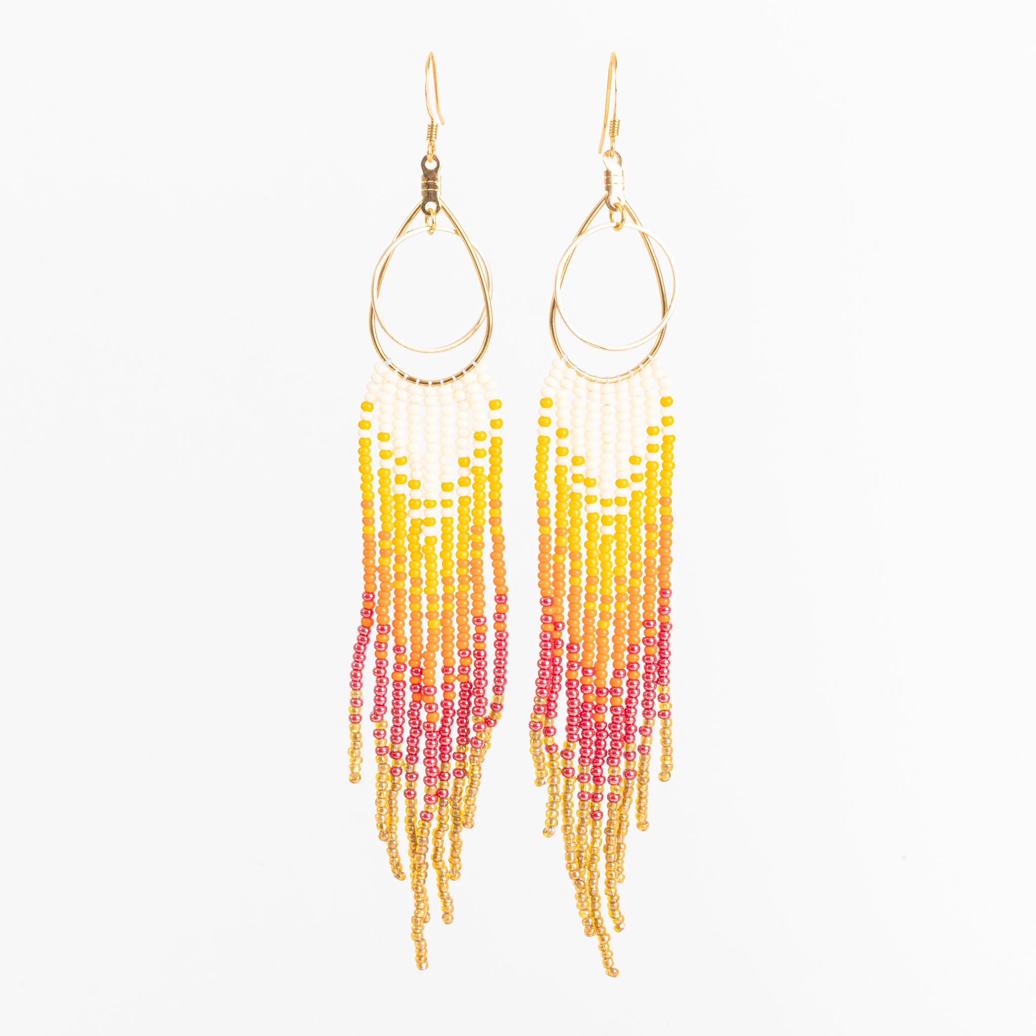 Earrings - Long fringe
