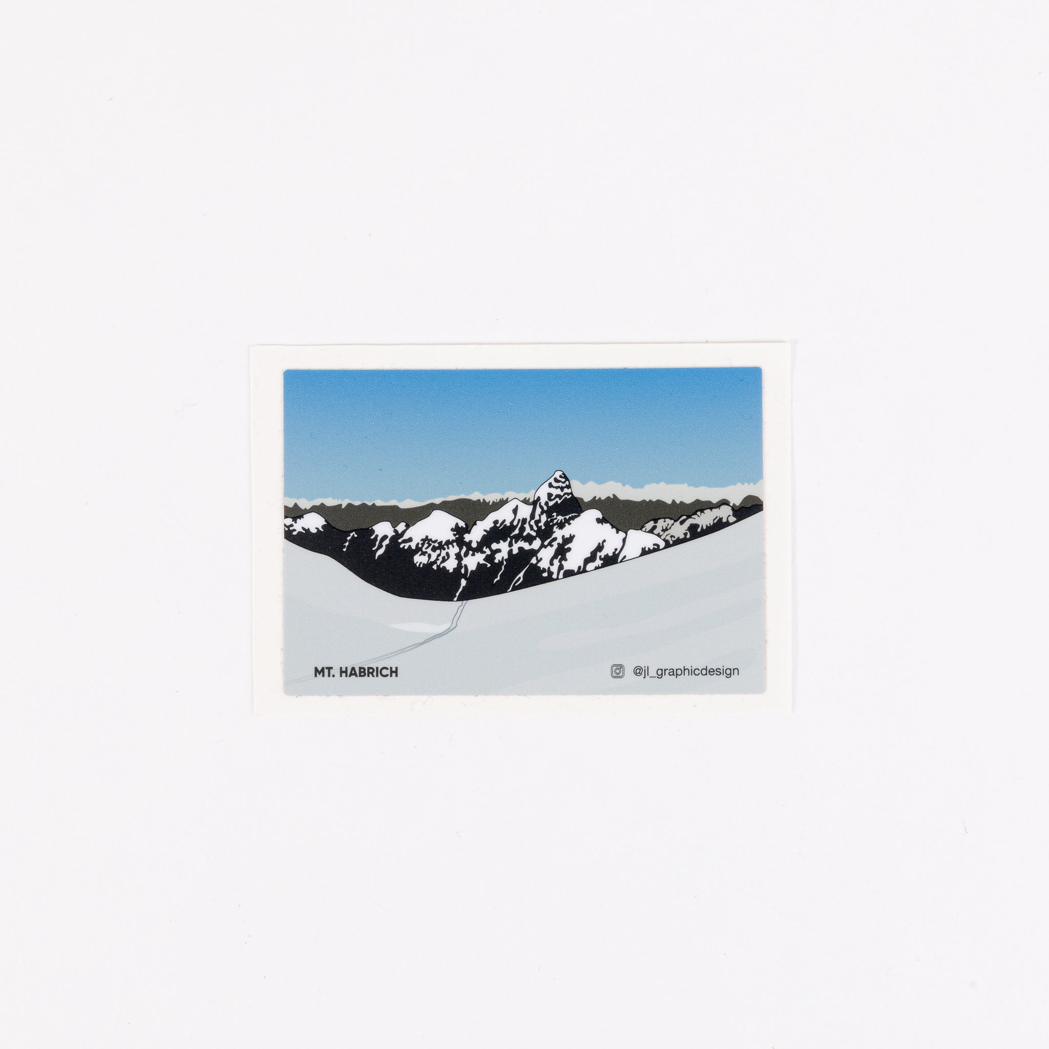Greeting card - Mt. Habrich