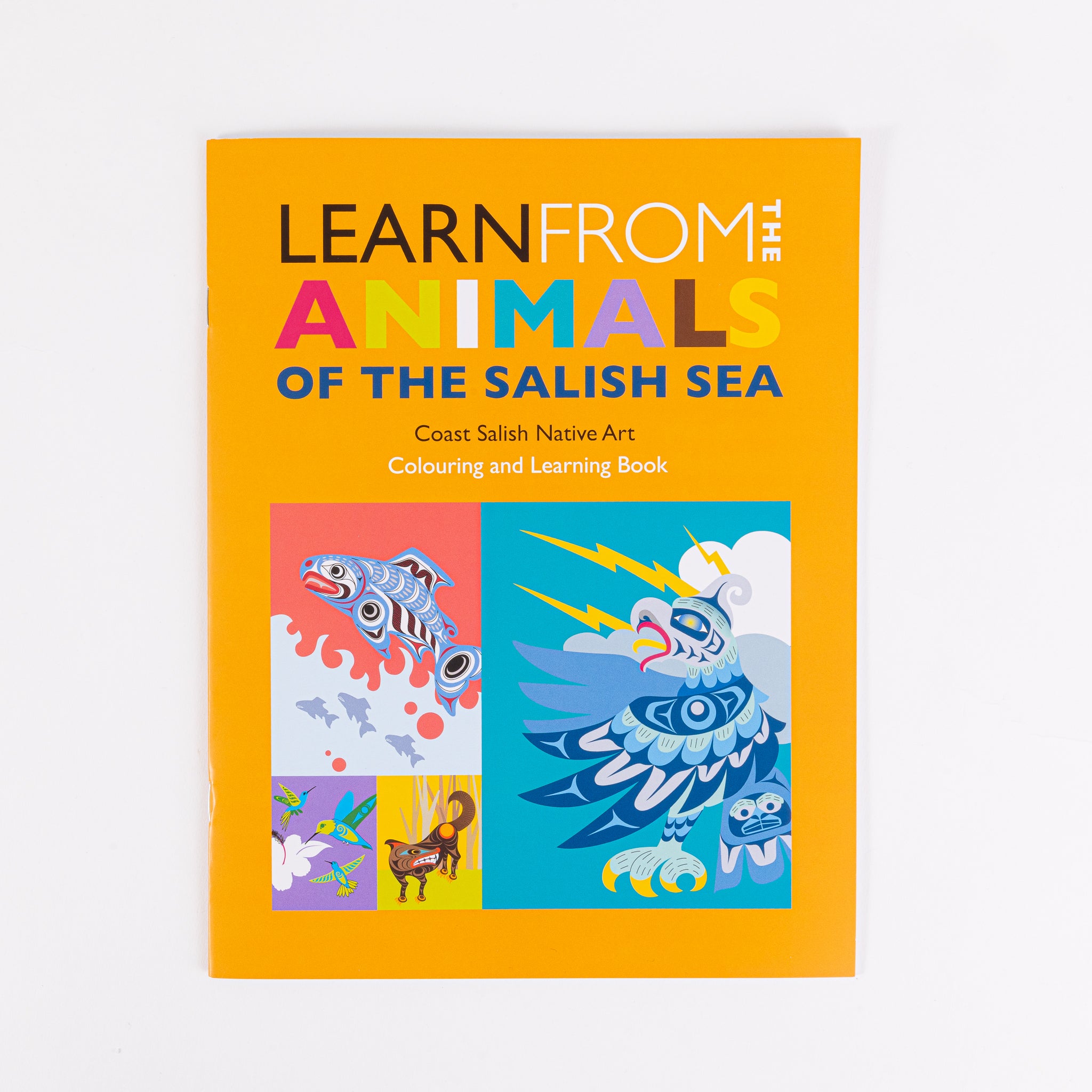 Colouring Book - Learn from the Animals of the Salish Sea