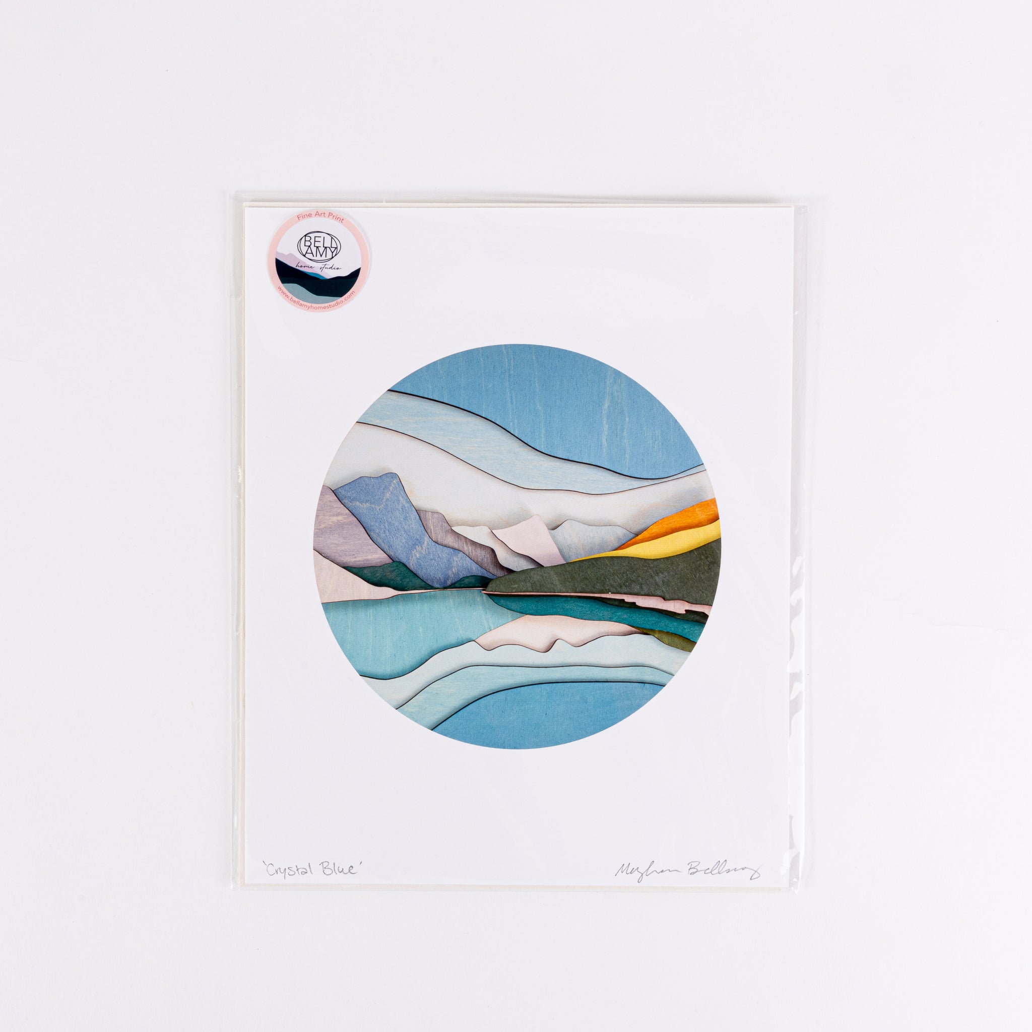 Art Print - Crystal Blue