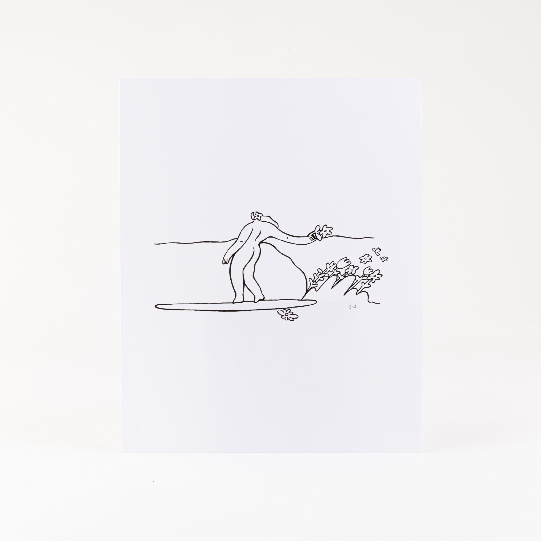 Art Print - Flower Wave