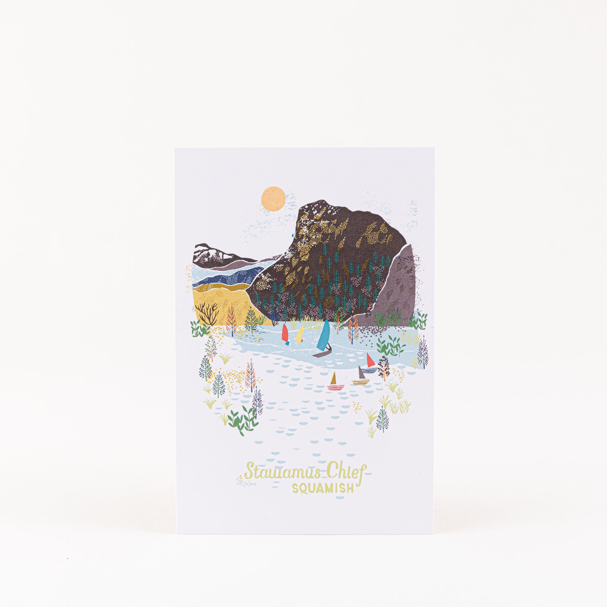 Postcard - Stawamus Chief, Squamish