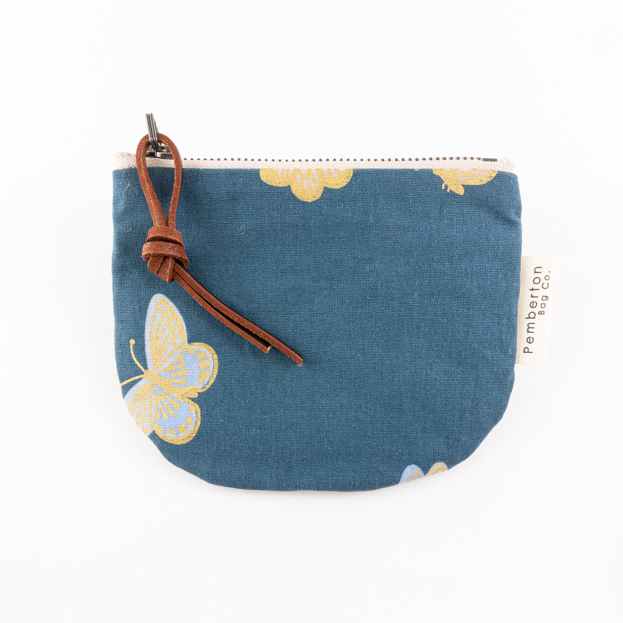 Small Zip Oilskin Purse