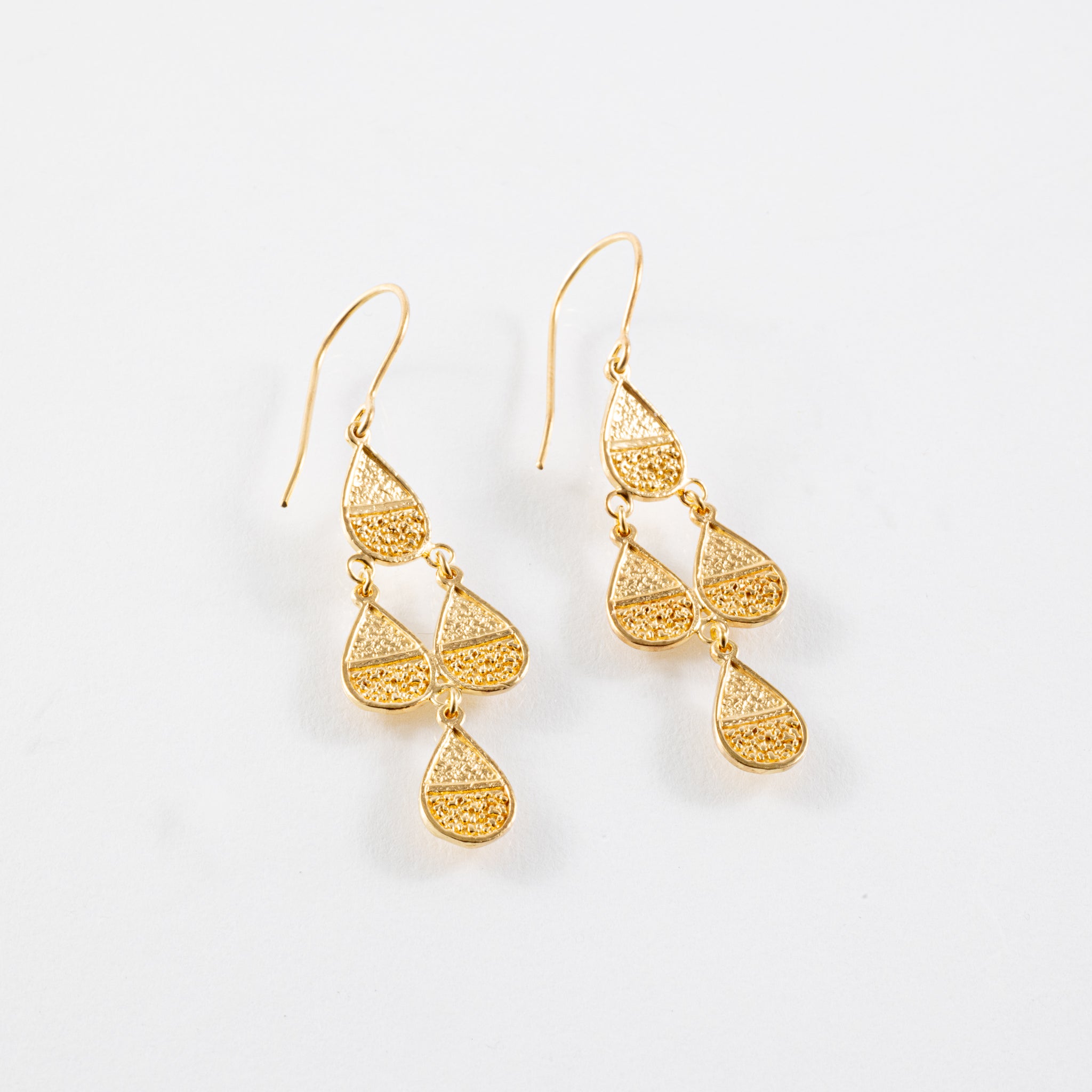 Shoreline Collection - 4 pc chandelier earrings