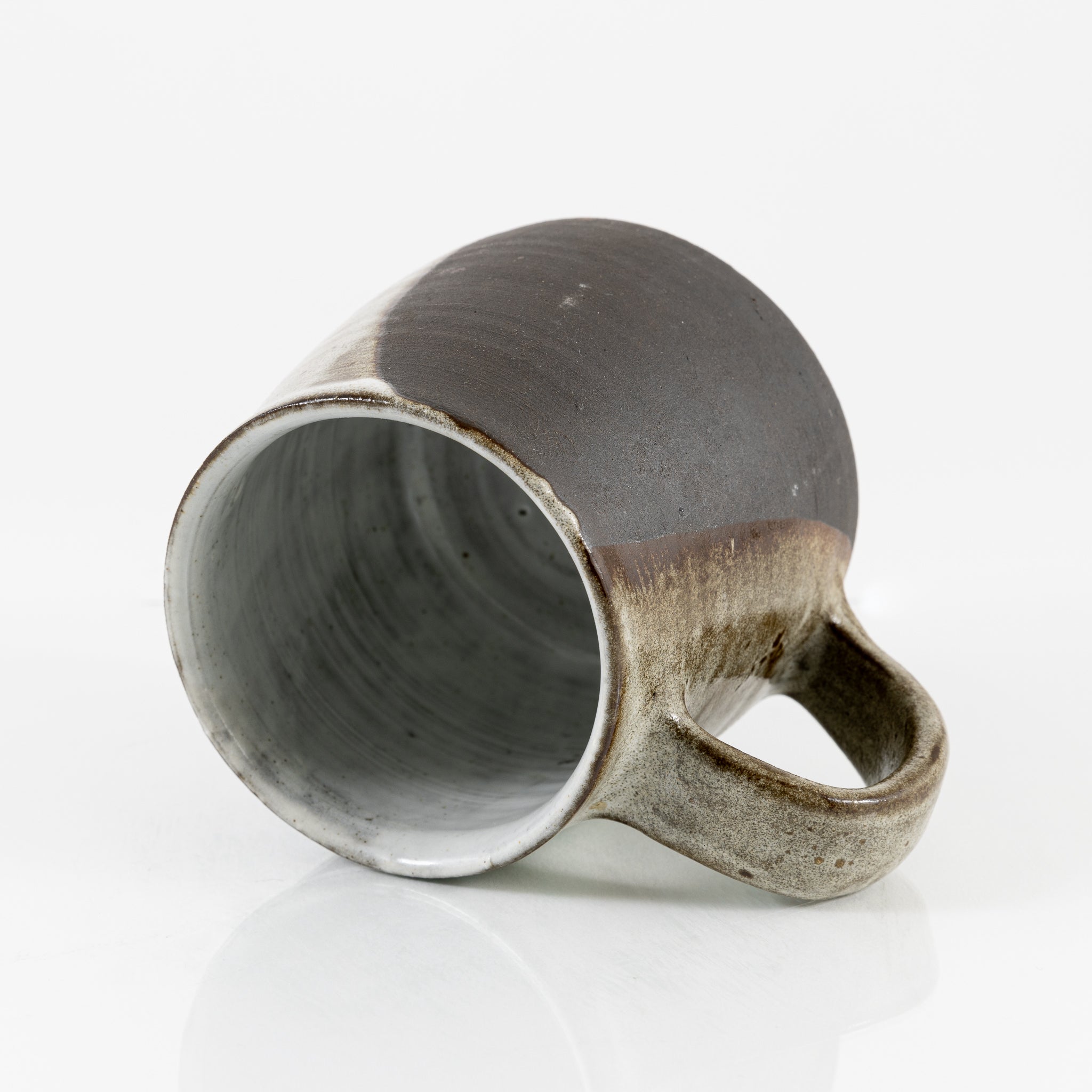 Black Clay Straight Mug