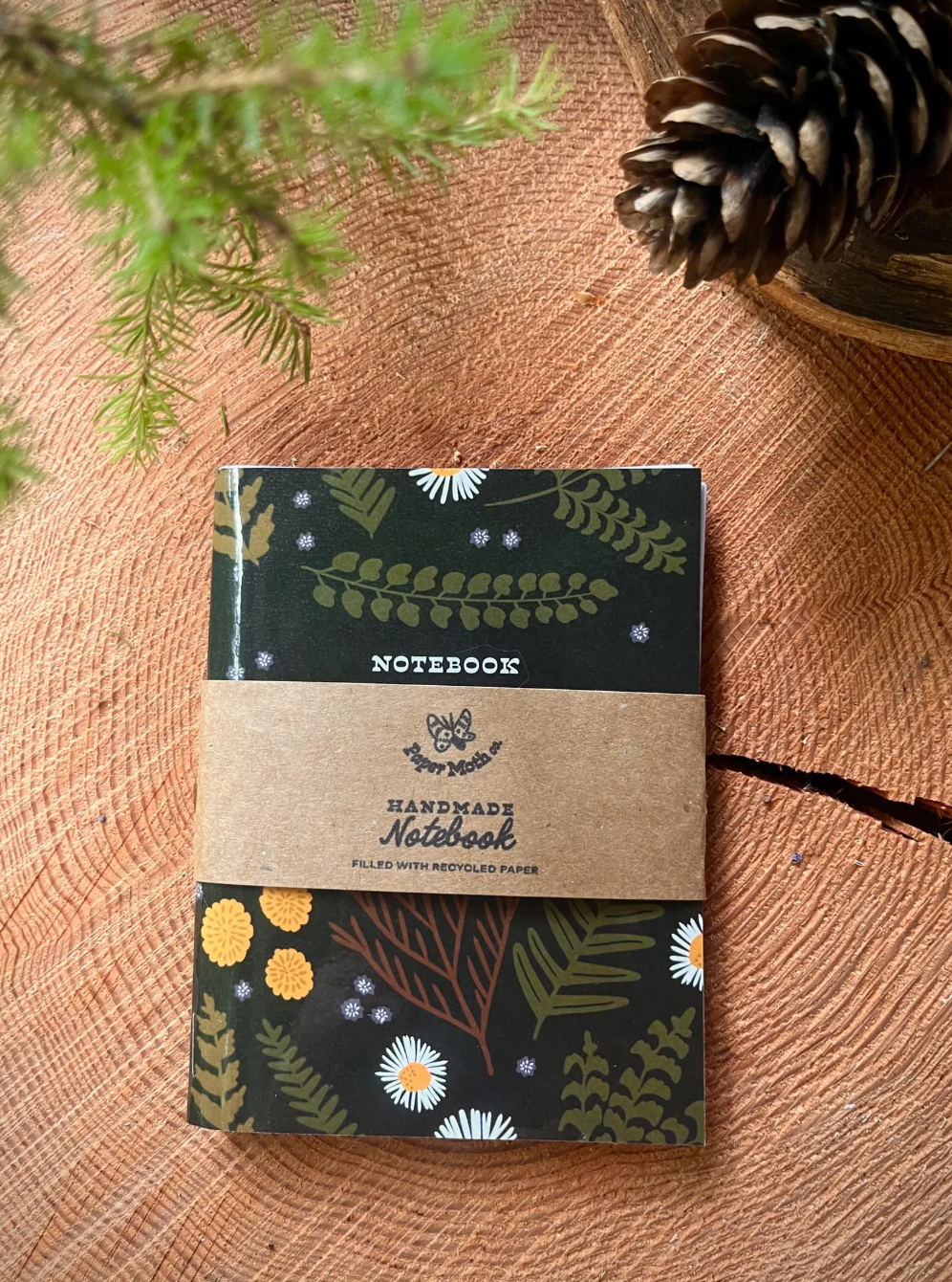 Forest Floor Handmade Notebook