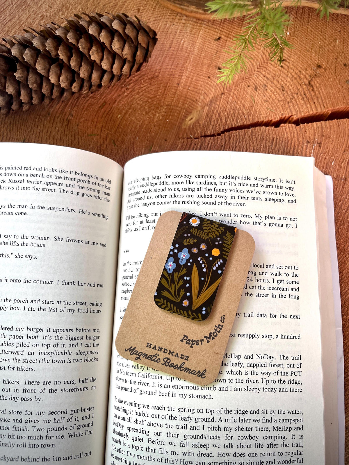 Forest Floor Magnetic Bookmark