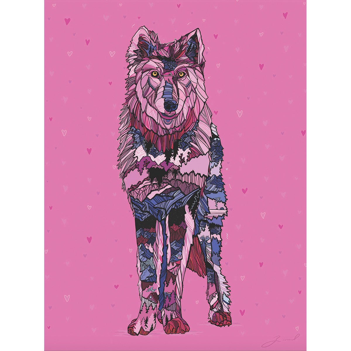 Art Print - For the Love of Dogs