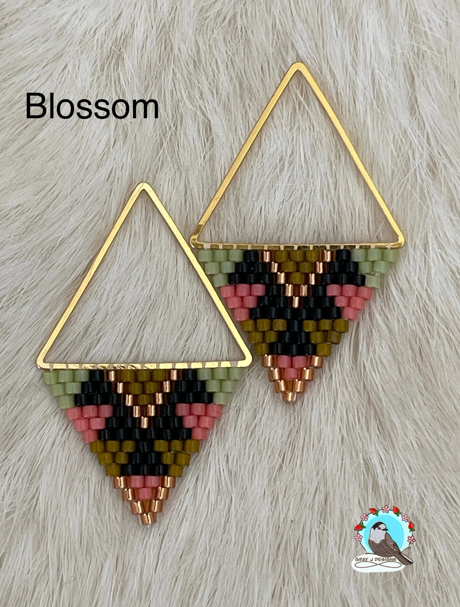 Earrings - Petite Triangles