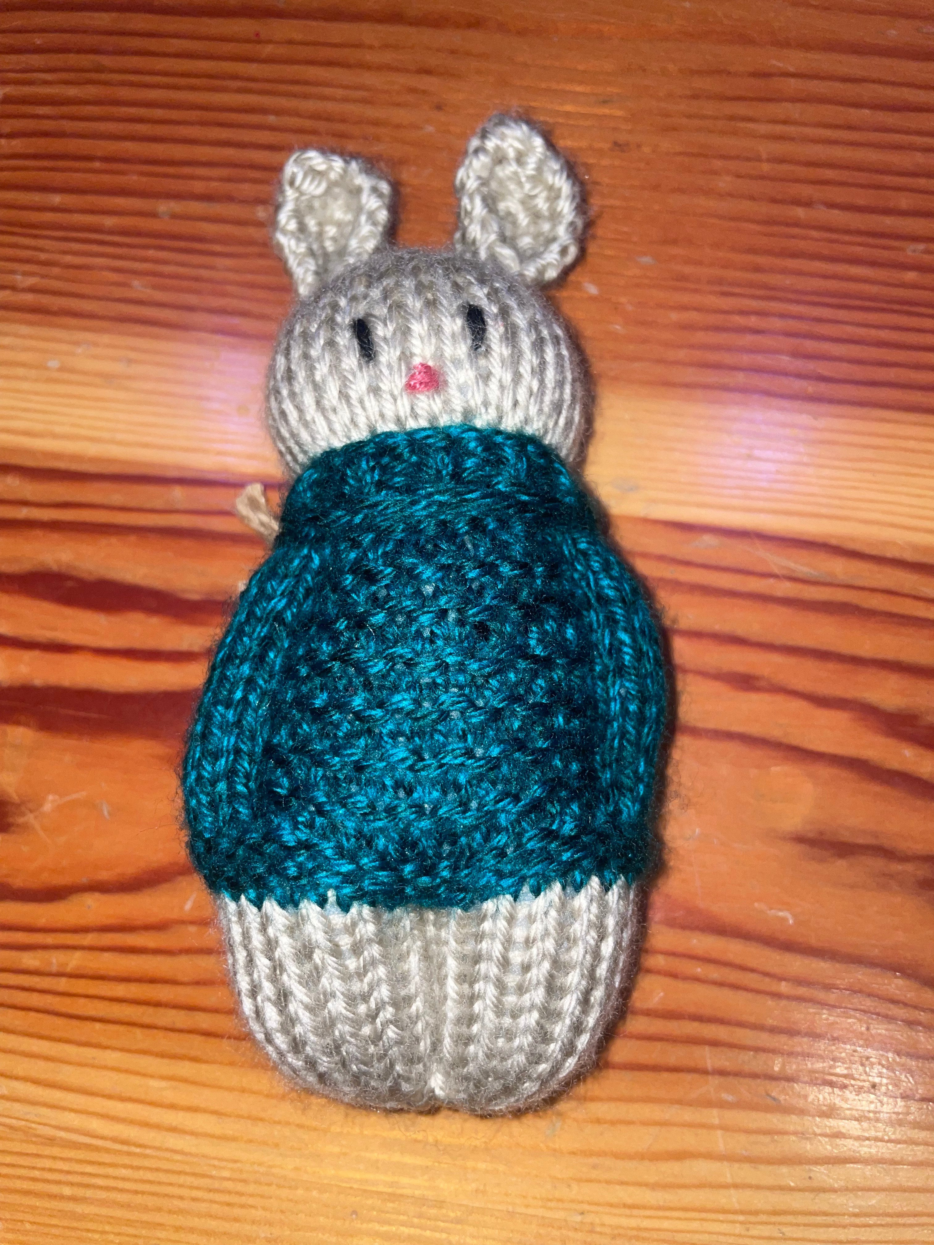 Hand Knitted Bunny