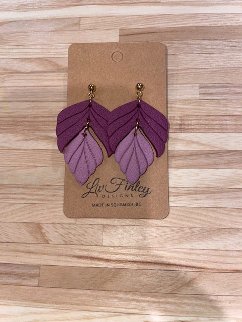 Earrings - Leaf