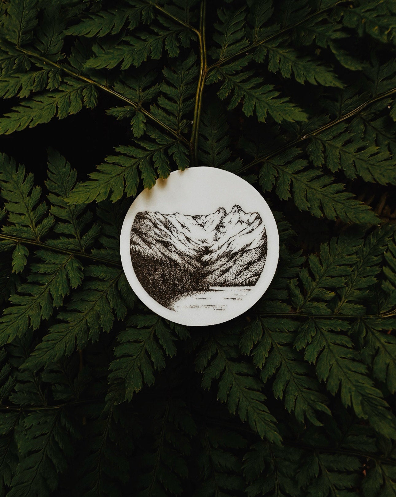 Sticker - The Twin Sisters, North Vancouver BC