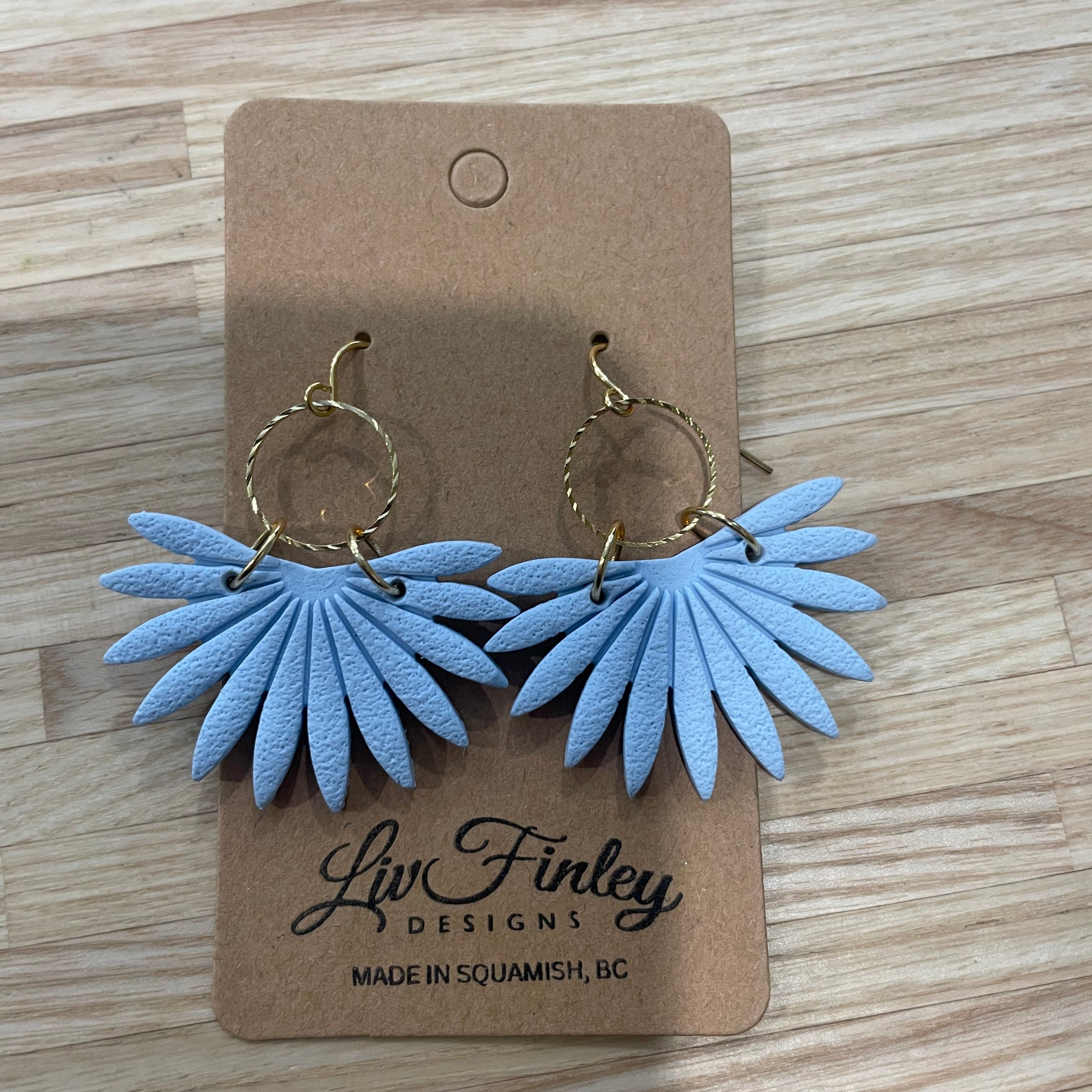 Earrings - Palm