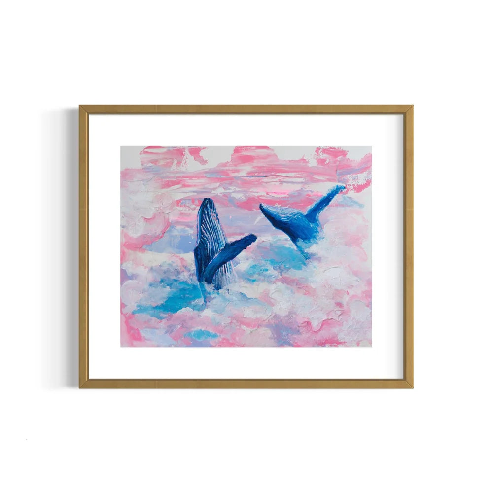 Art Print - Joy in Clourds