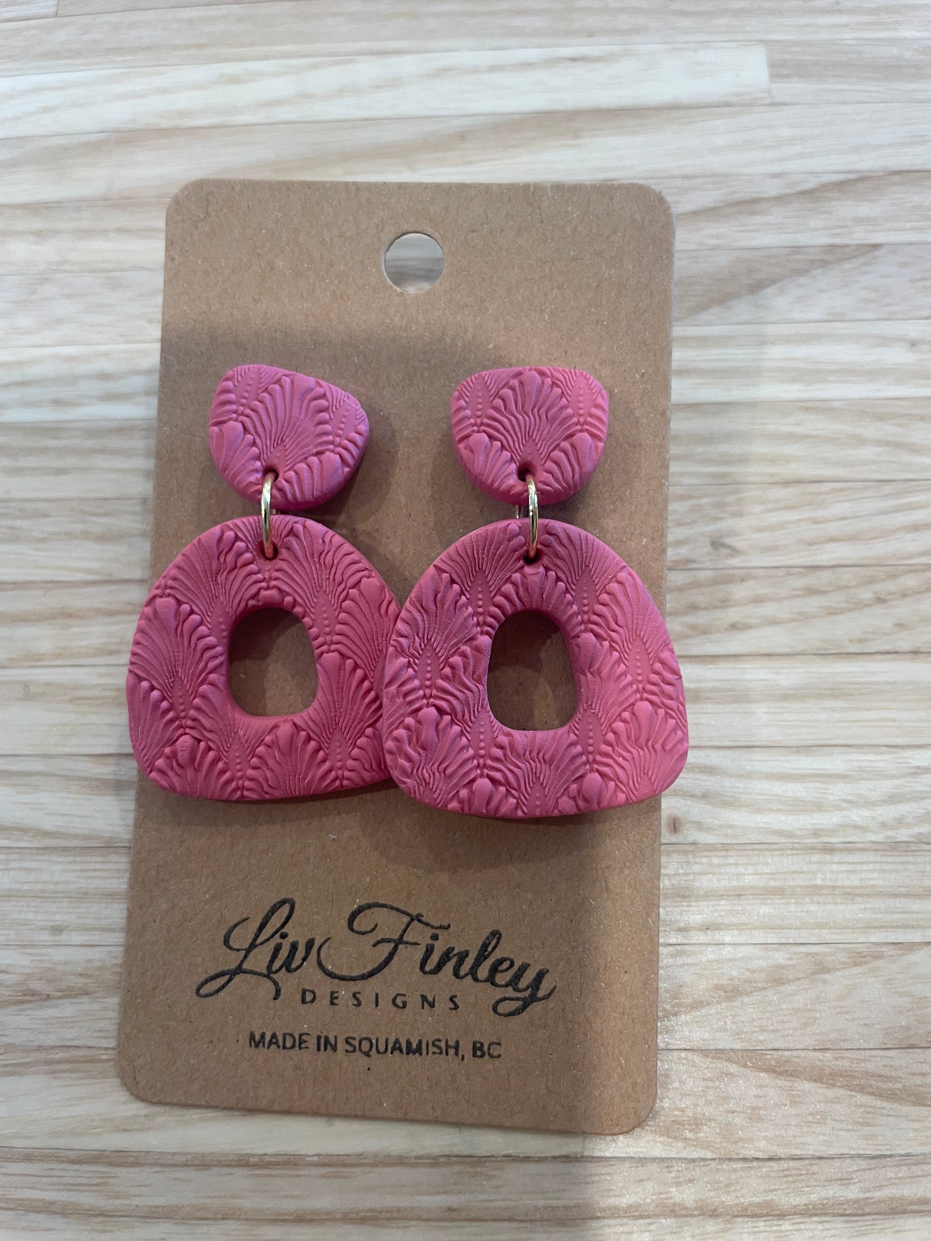 Earrings - Large Clay