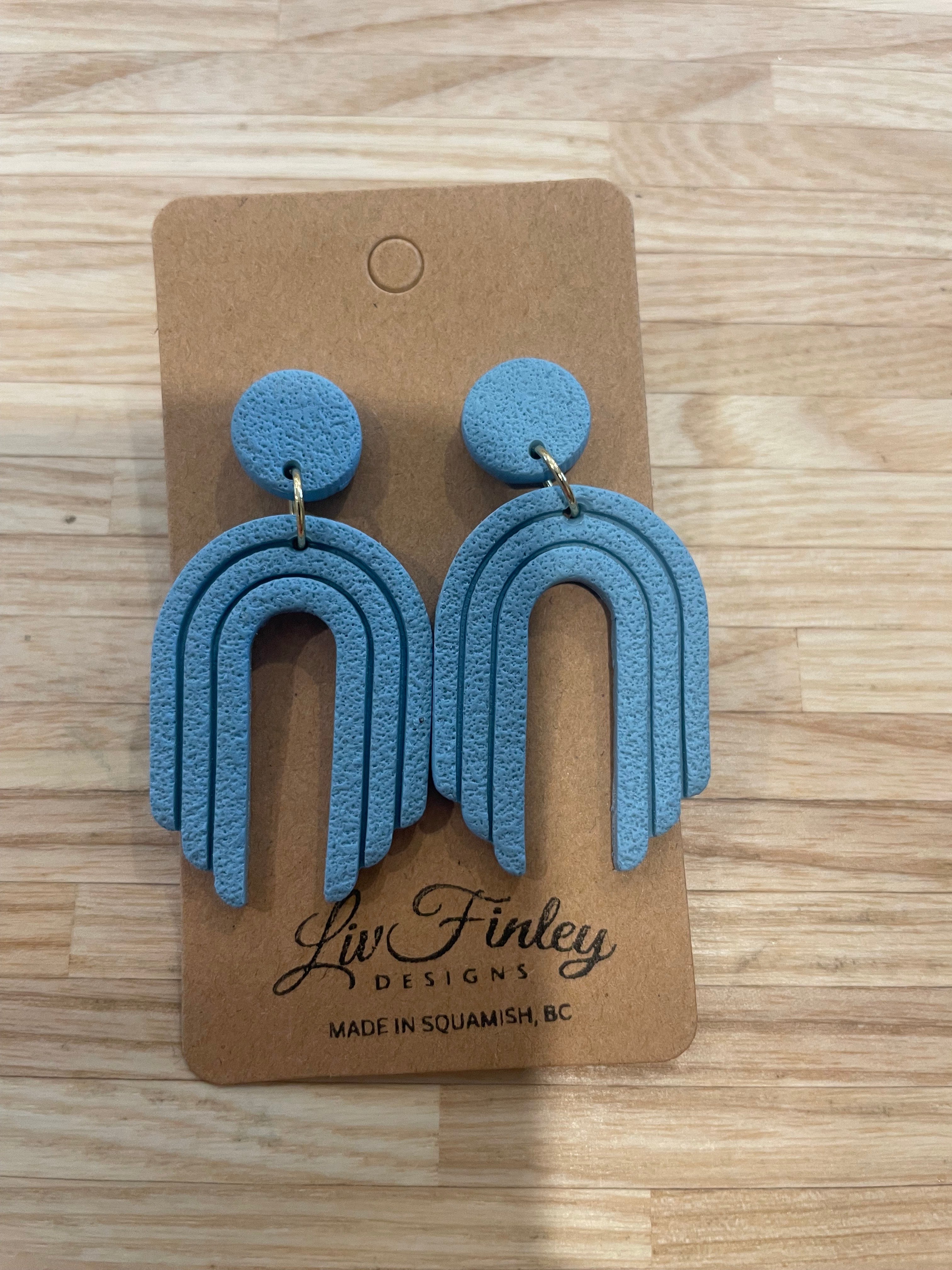 Earrings - Large Clay