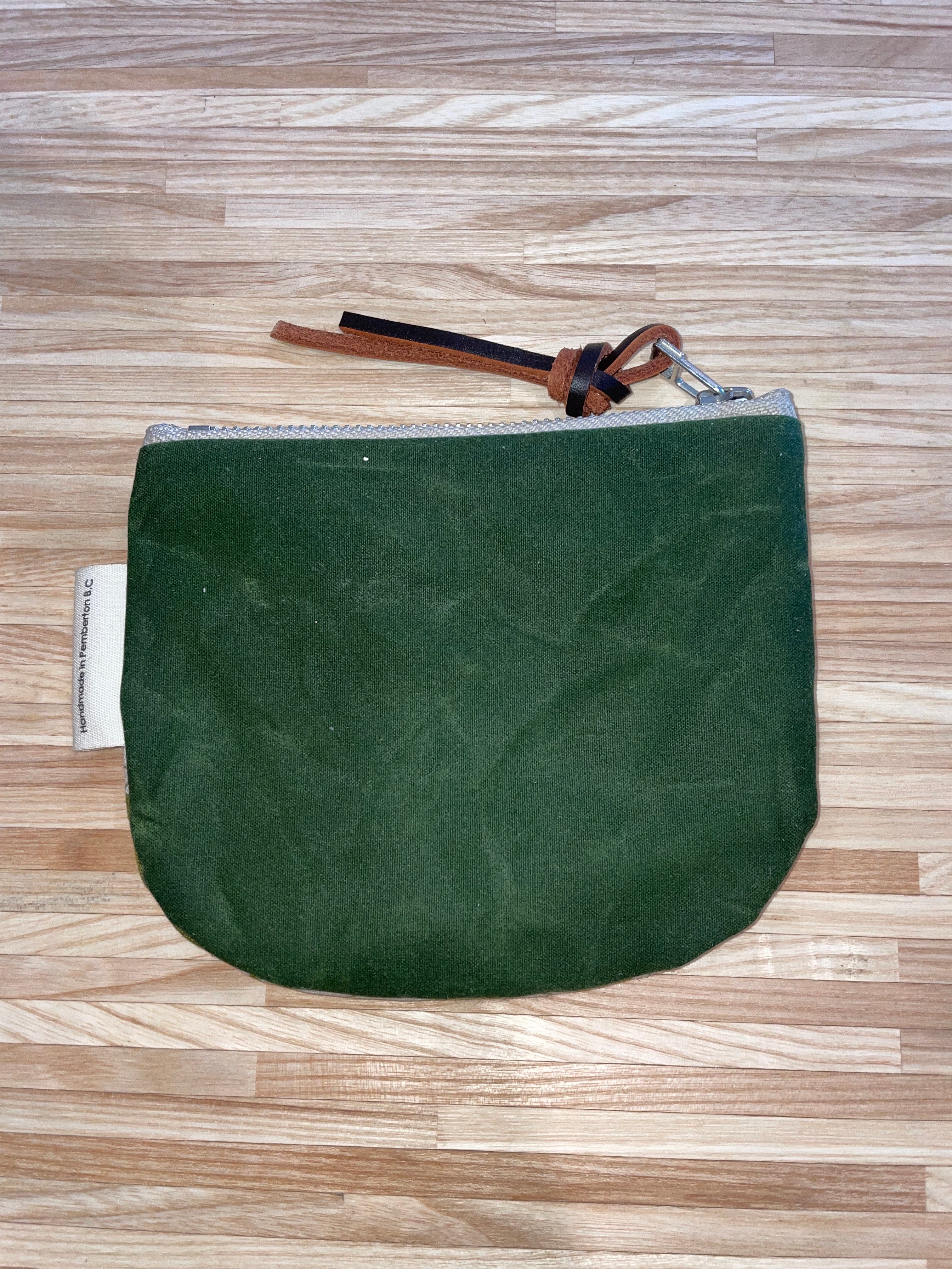 Oilskin Small Zip Purse