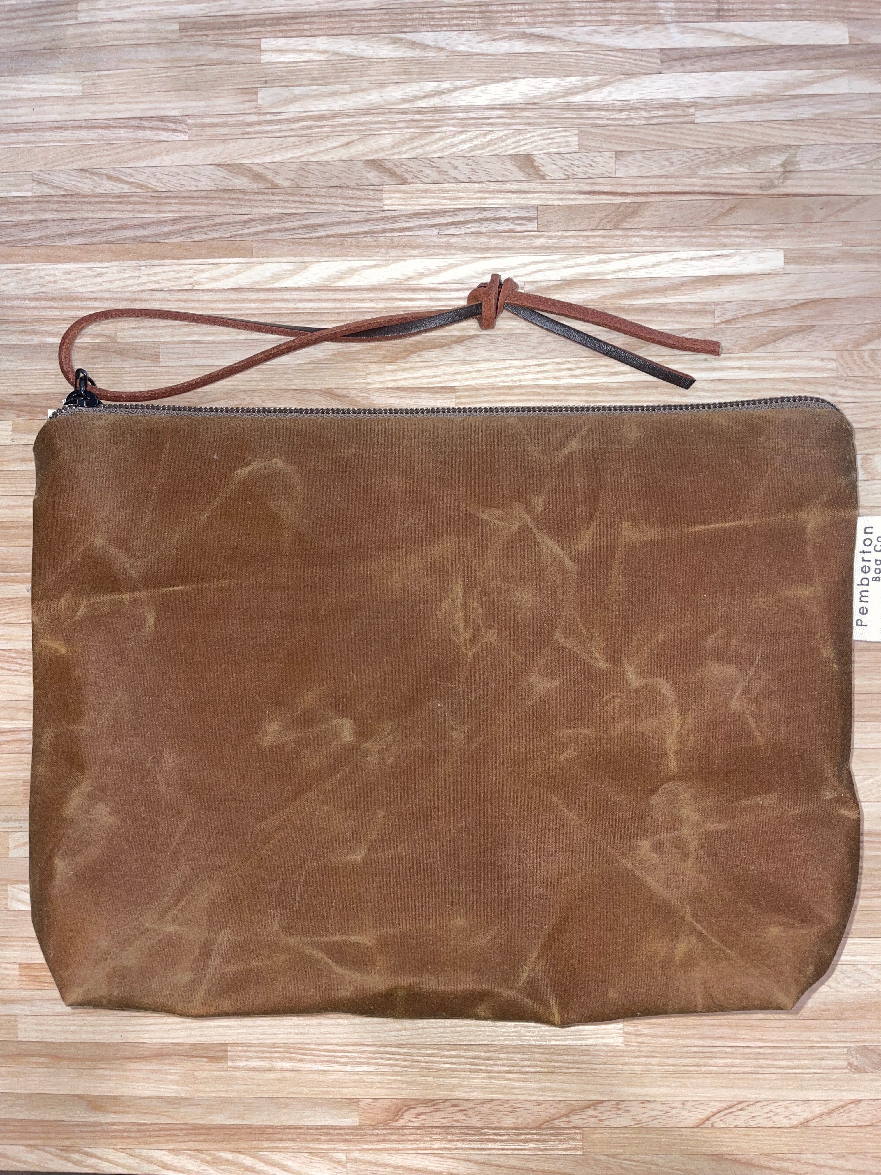 Oilskin Zip Purse