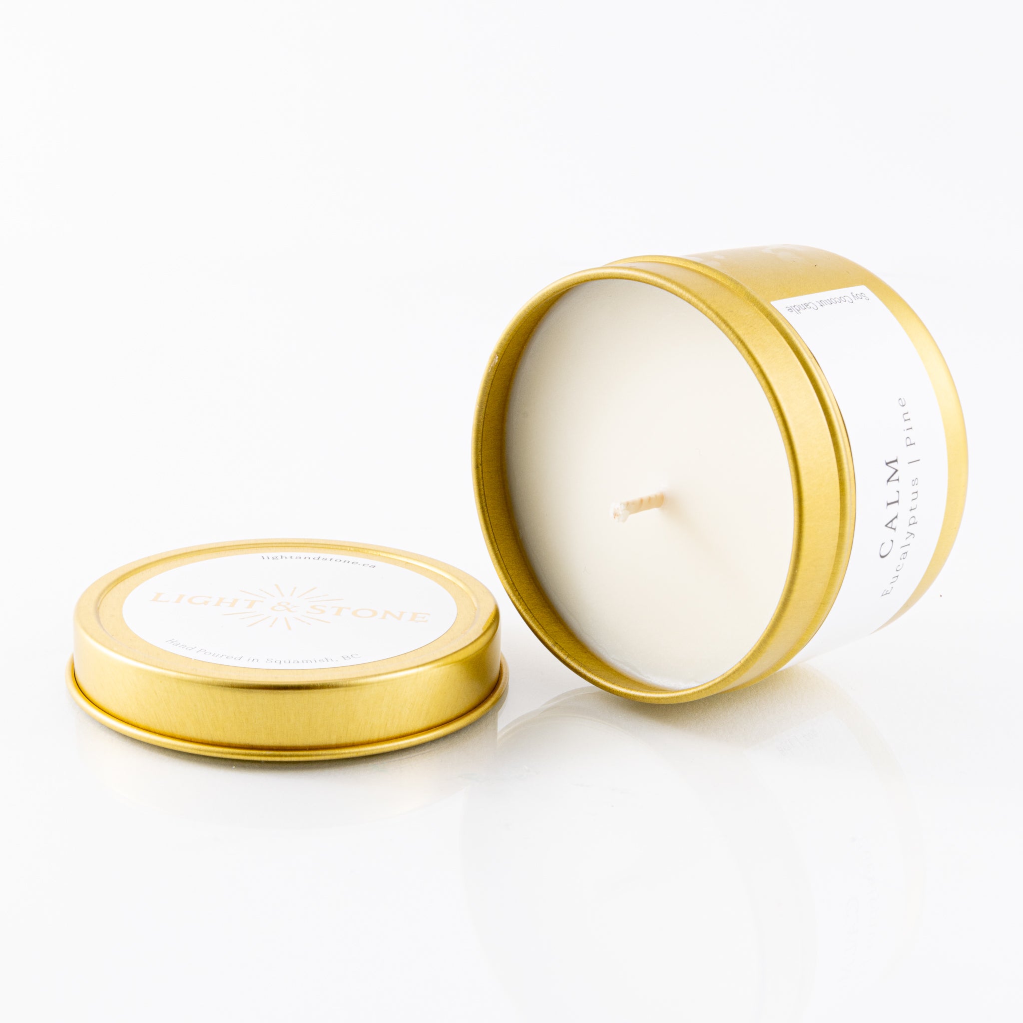 Candle: CALM - Eucalyptus | Pine with Sodalite