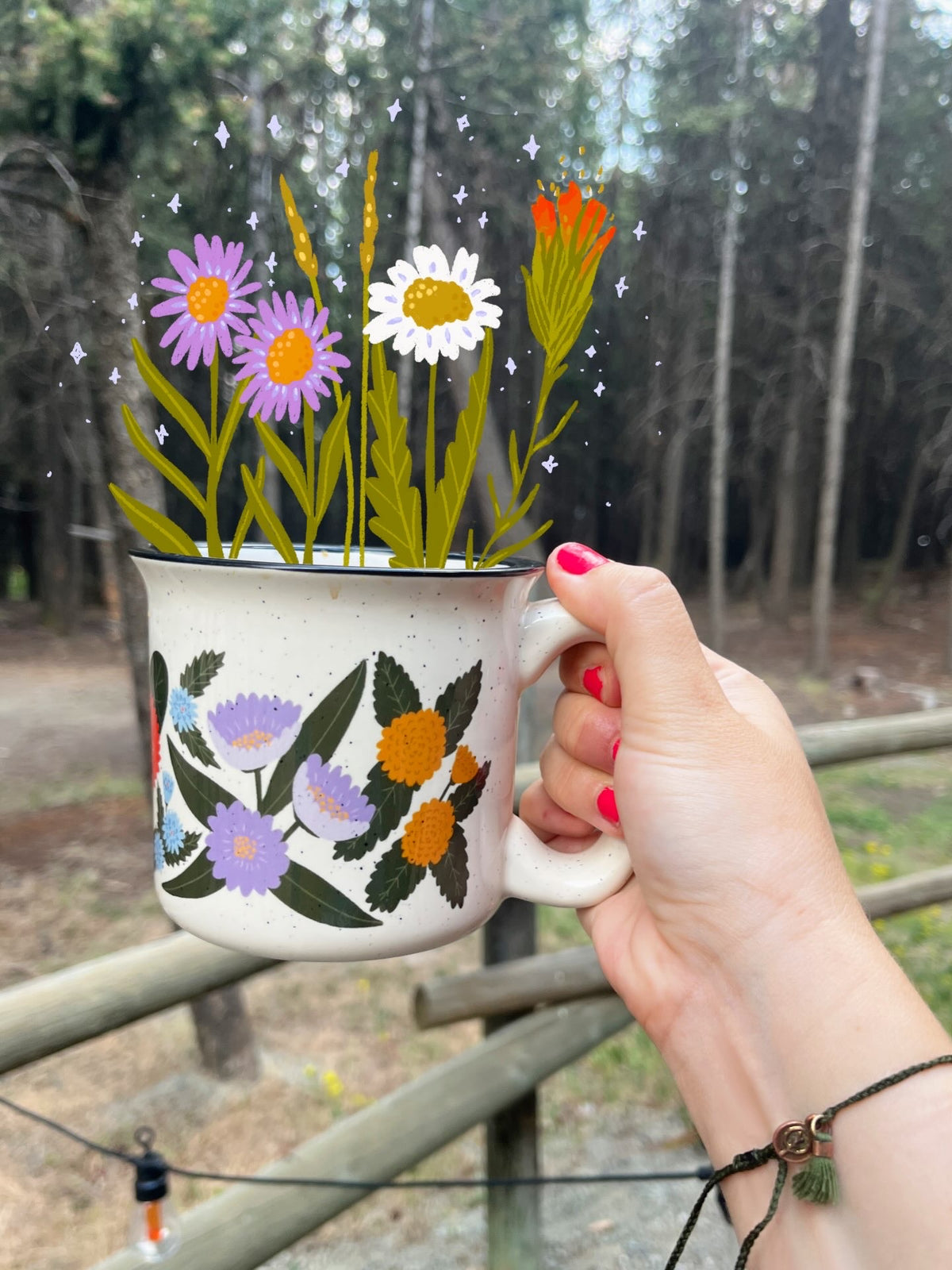 Camp Mug - Mountain Flower