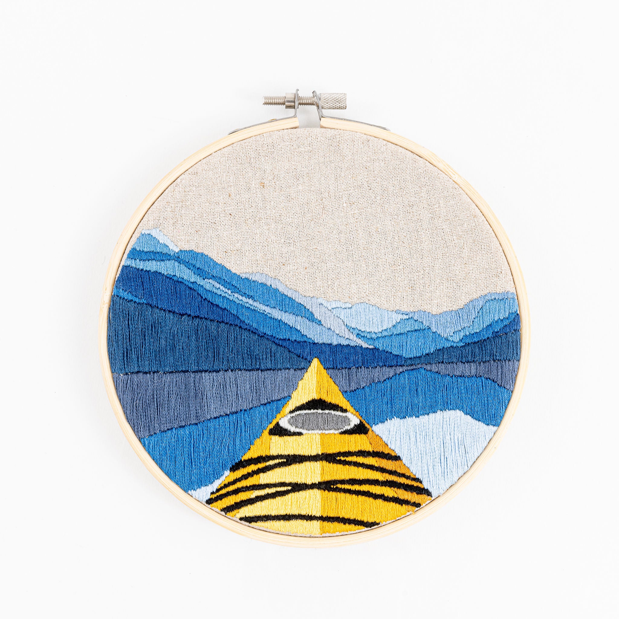 Embroidered Hoop 6"