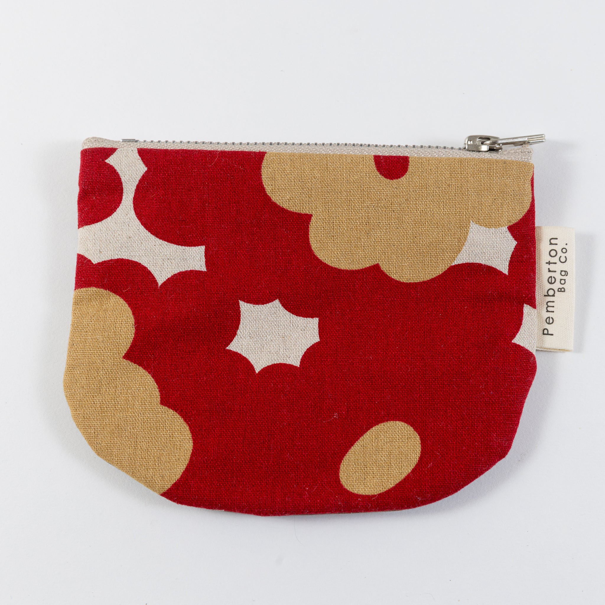 Small Zip Oilskin Purse
