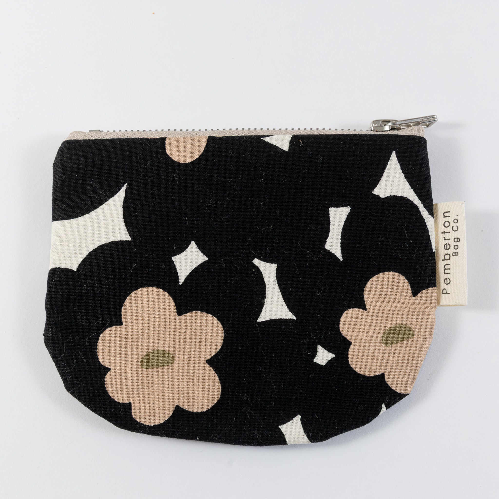 Small Zip Oilskin Purse