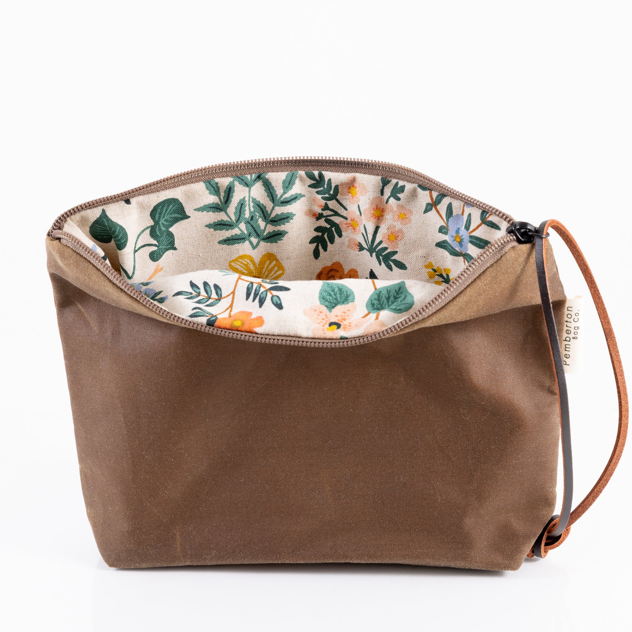 Oilskin Zip Purse
