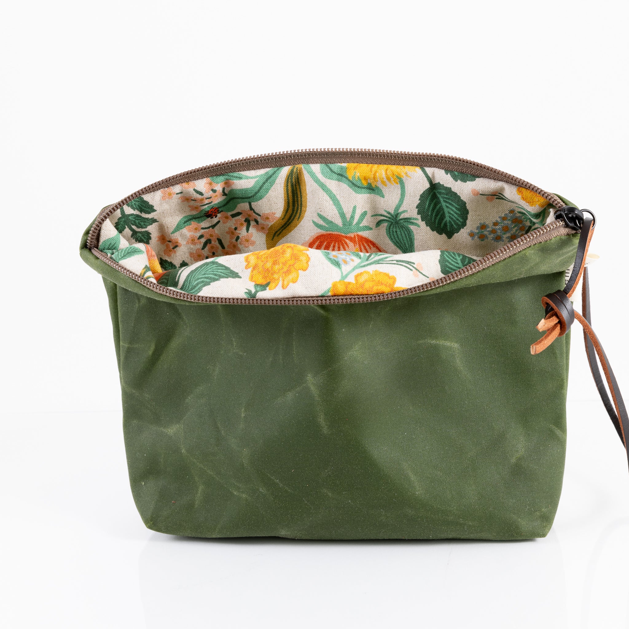 Oilskin Zip Purse