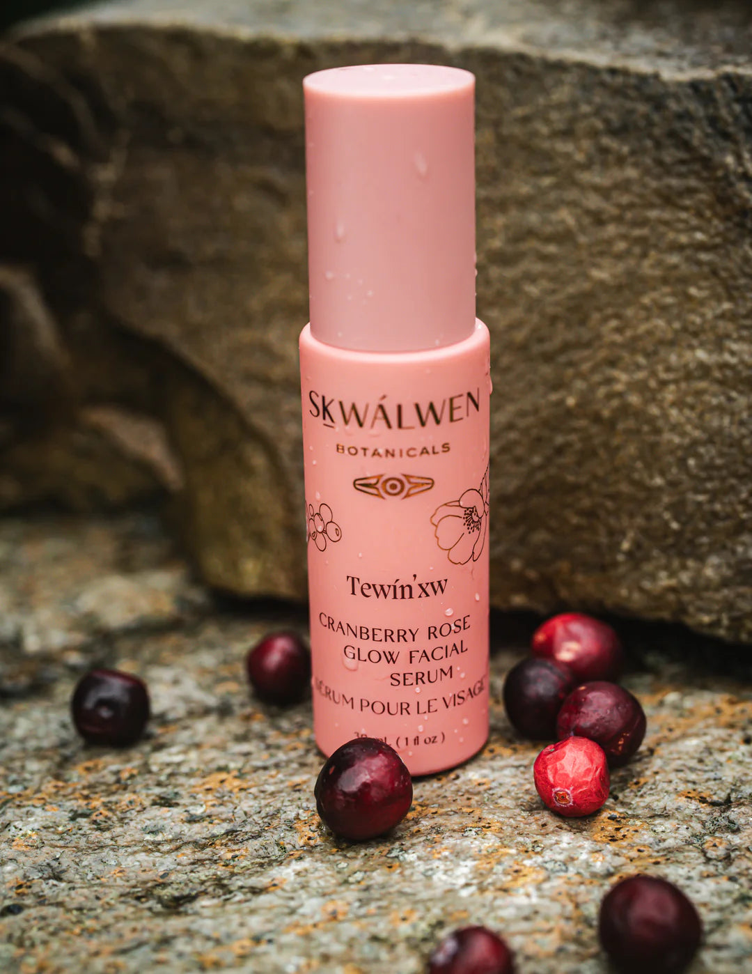 Tewin’xw Cranberry Rose Glow Facial Serum