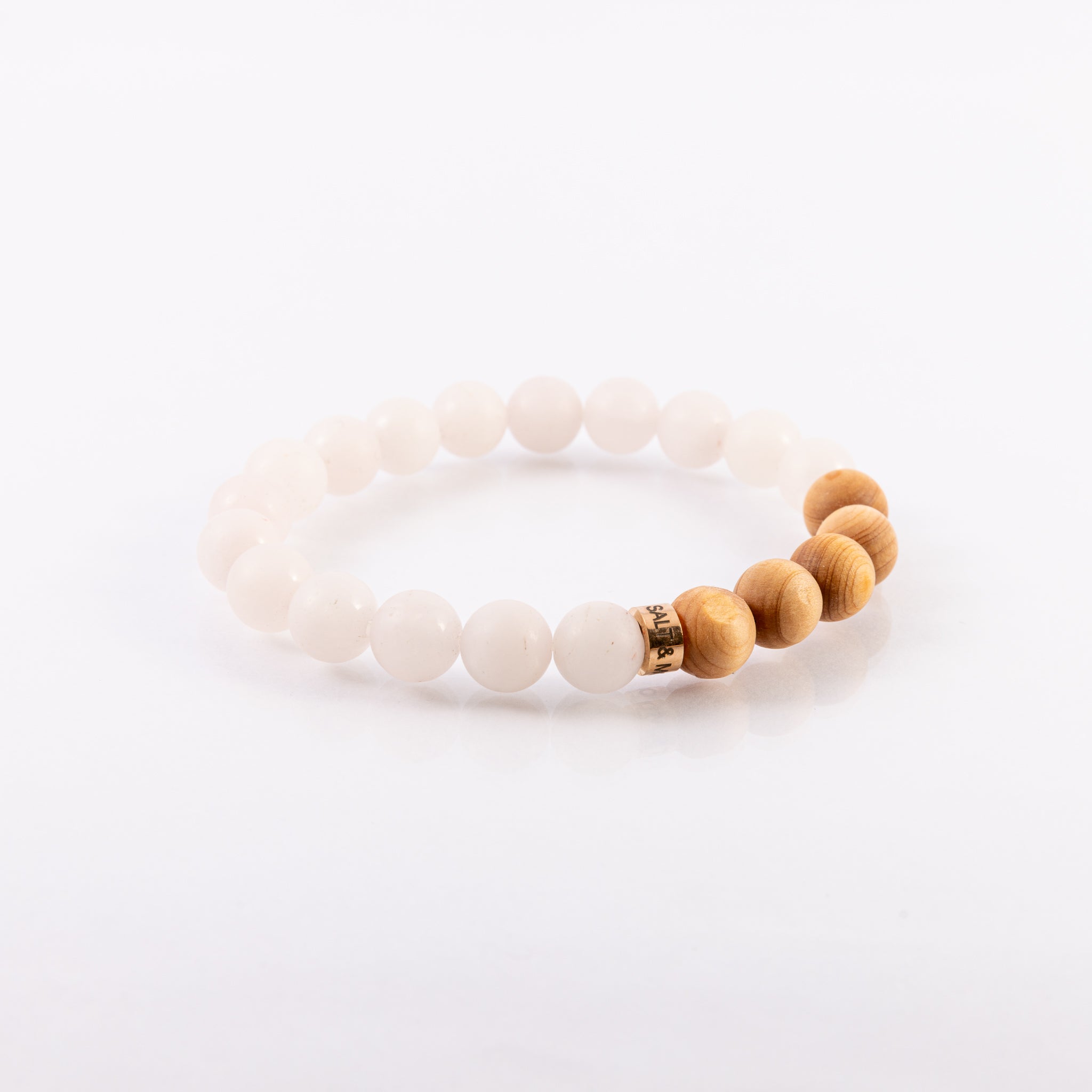West Coast Wild - Sunrise Gemstone & Cedarwood Unisex Bracelet
