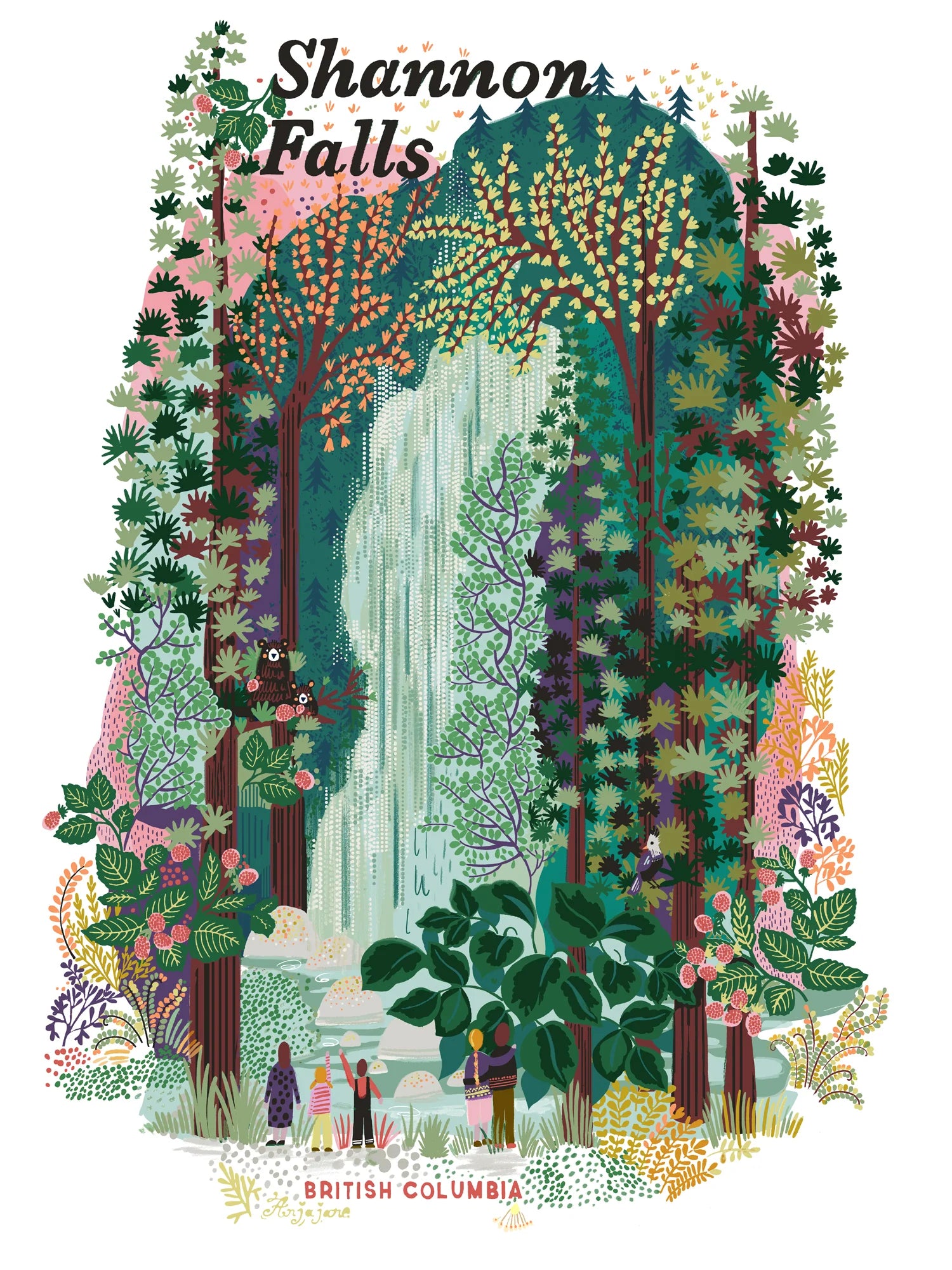 Art Print - Shannon Falls