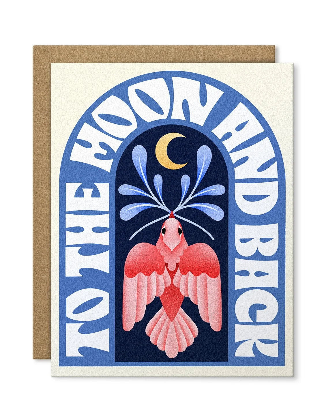 Greeting card - To The Moon And Back